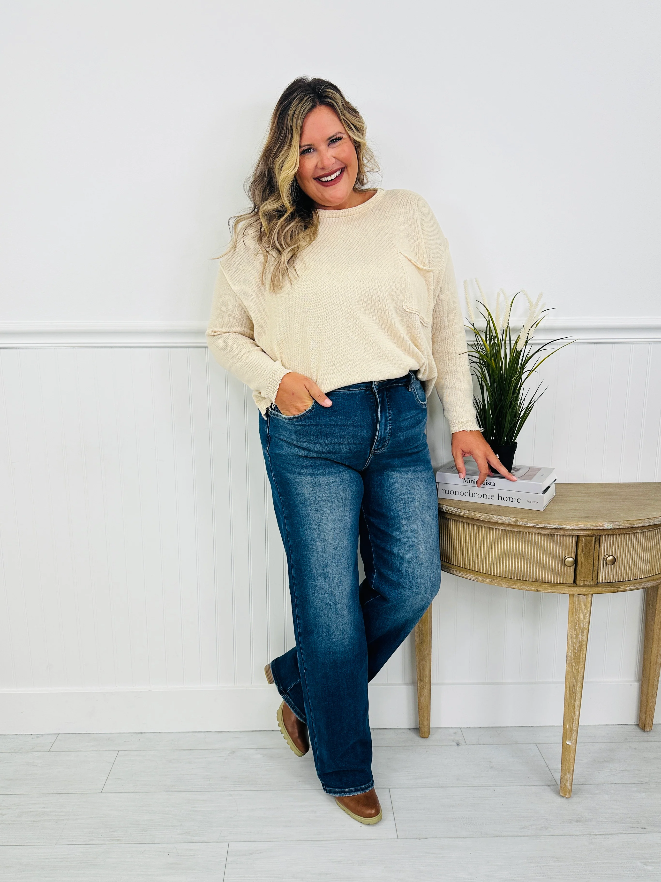 All About You Straight Leg Tummy Control Jeans in Three Inseams - Image 14
