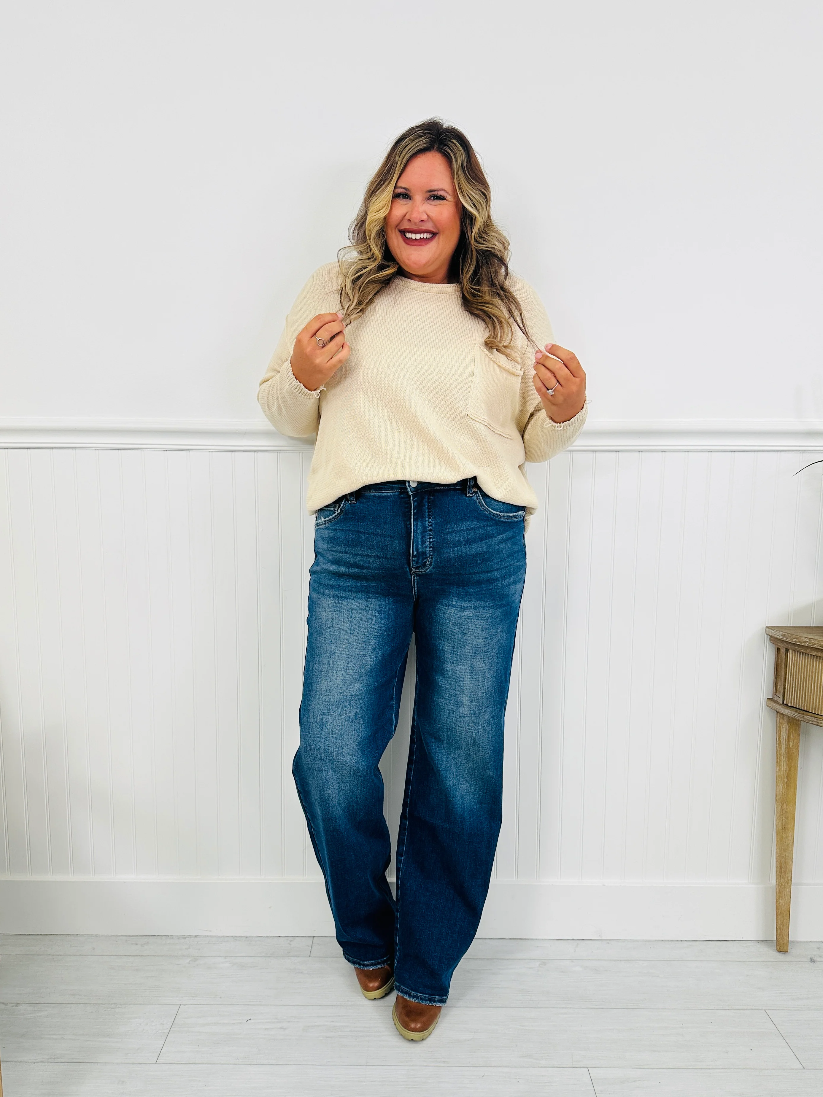 All About You Straight Leg Tummy Control Jeans in Three Inseams - Image 15
