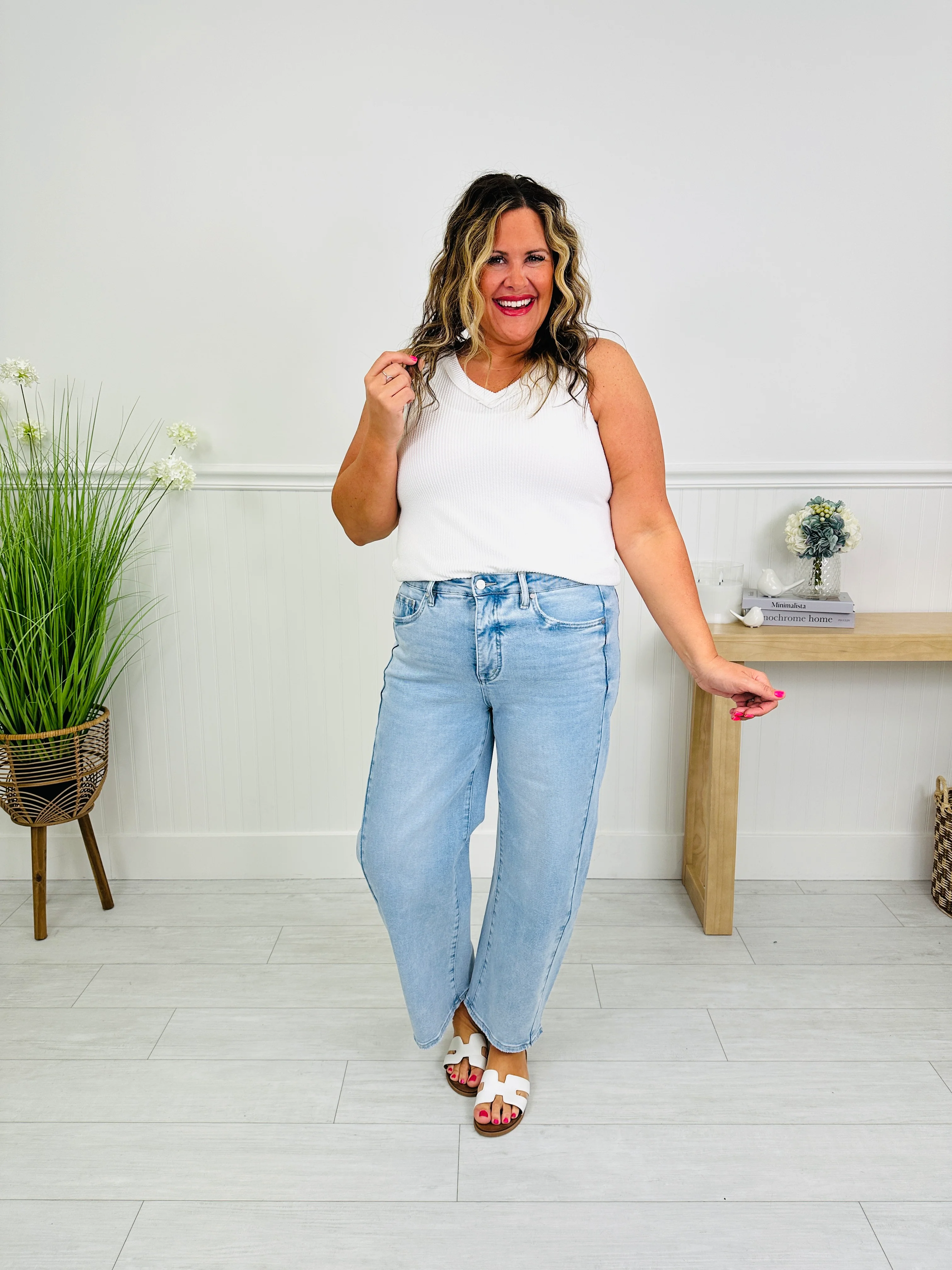 Be Bold Slim Barrel Tummy Control Jeans - Image 13