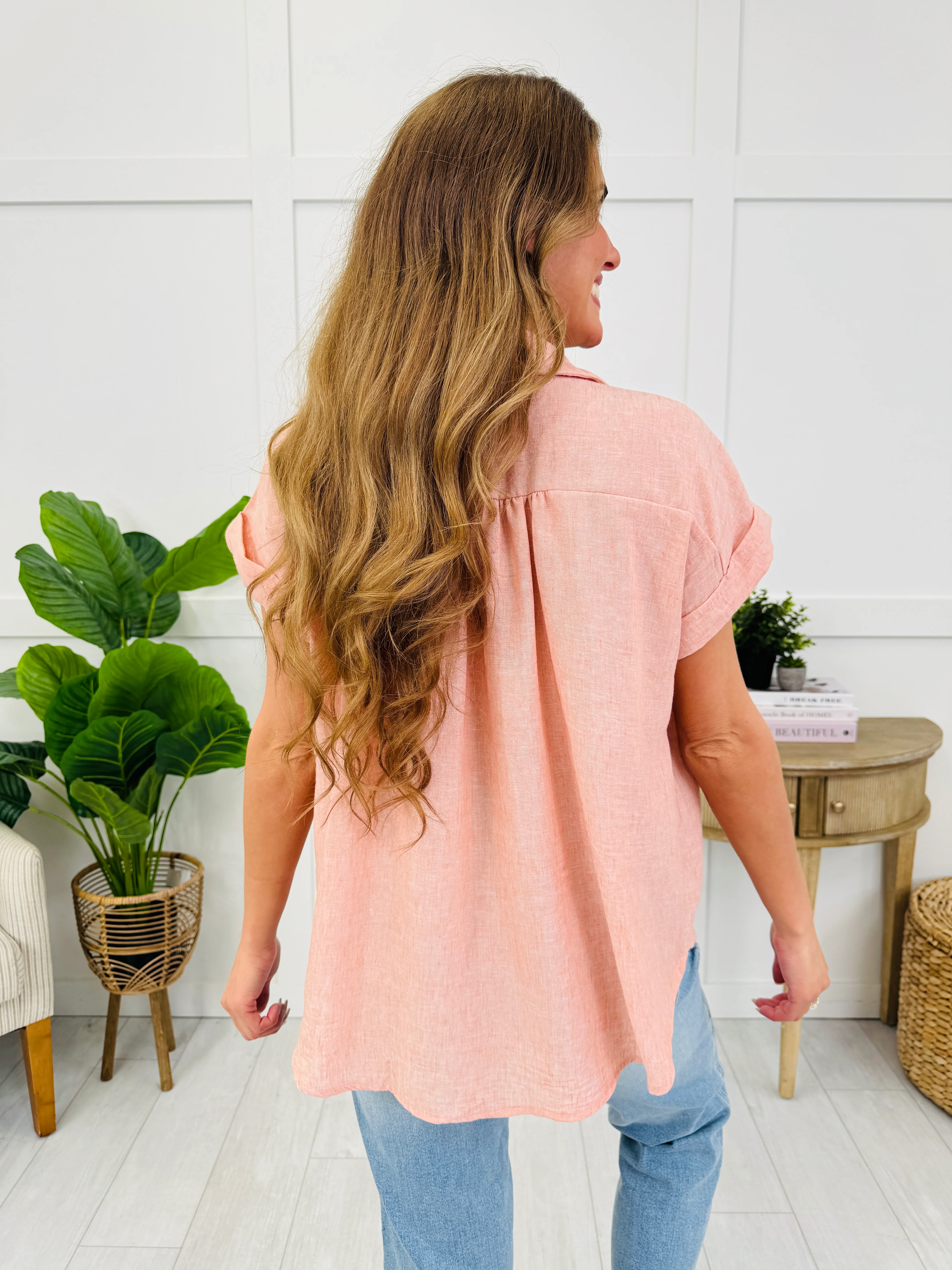 Blush Drift Button Up Top - Image 4