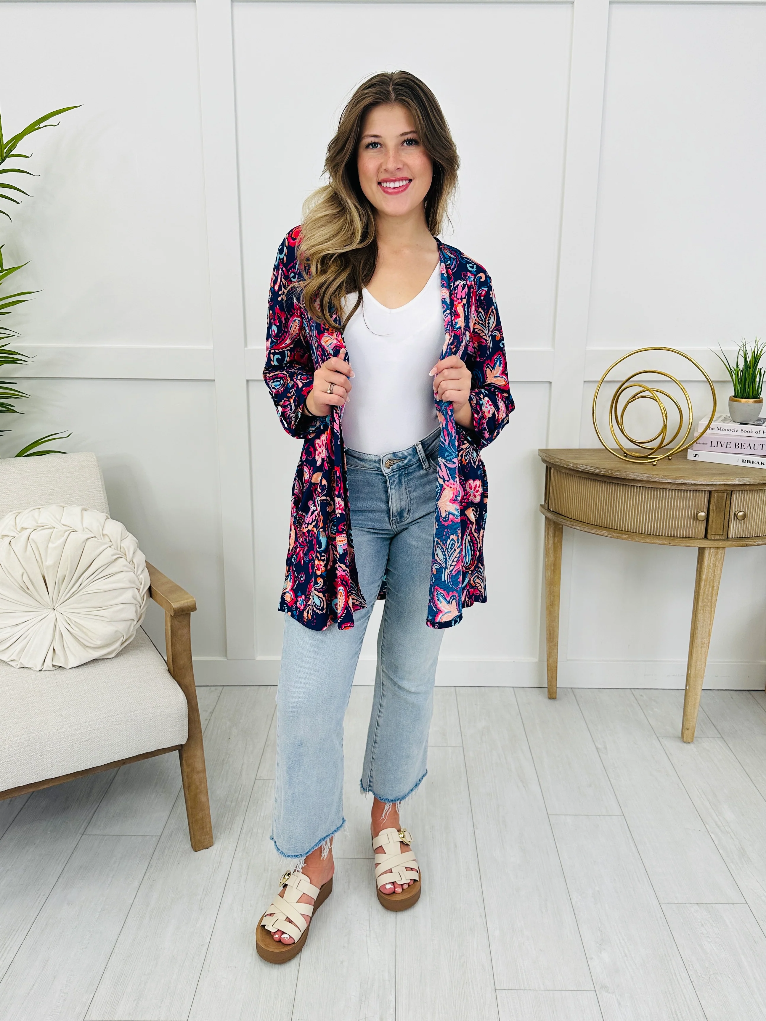 Boldly Royal Cardigan - Image 2