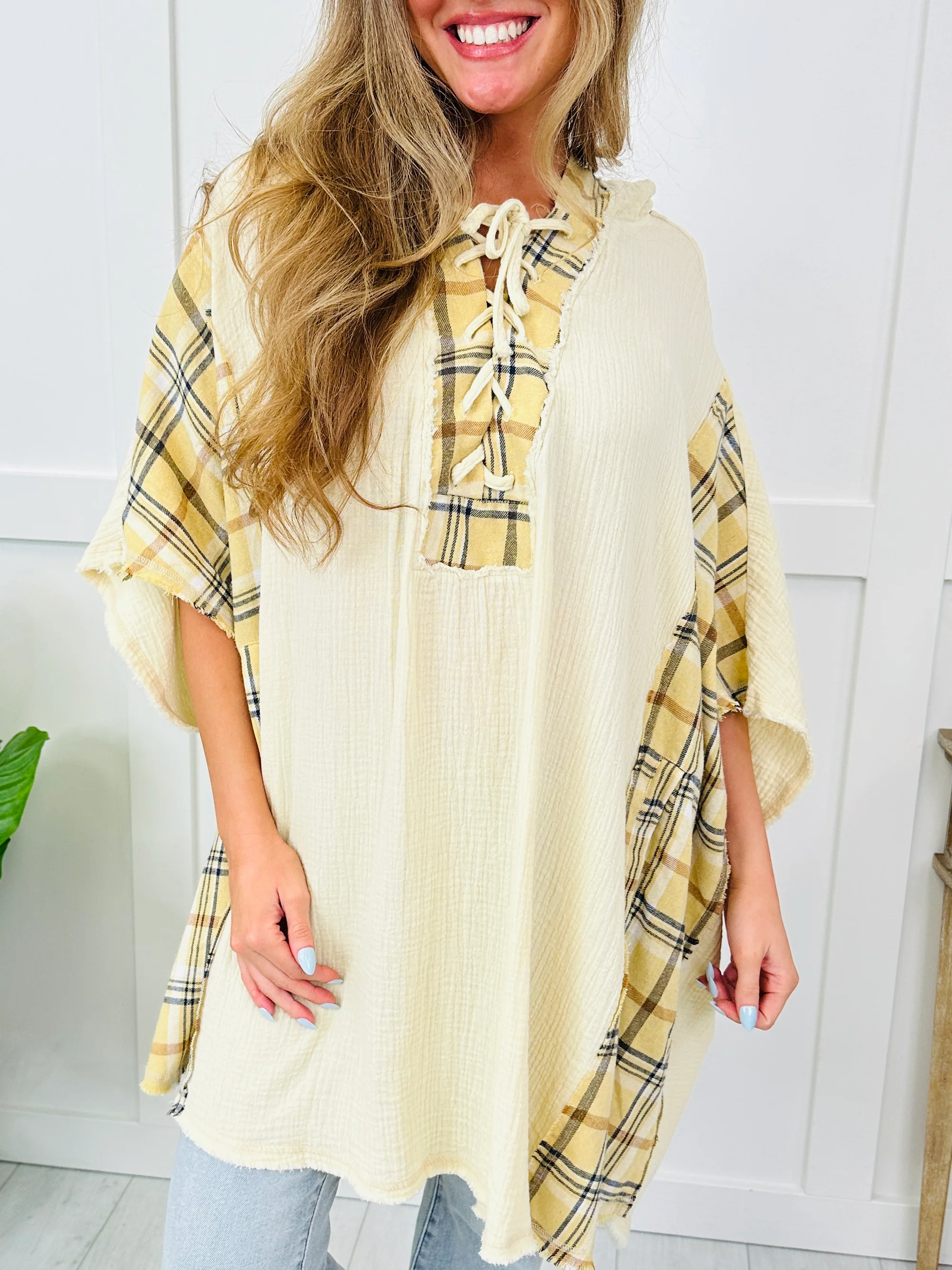 Catch My Chill Tunic in Cream Combo - Image 3