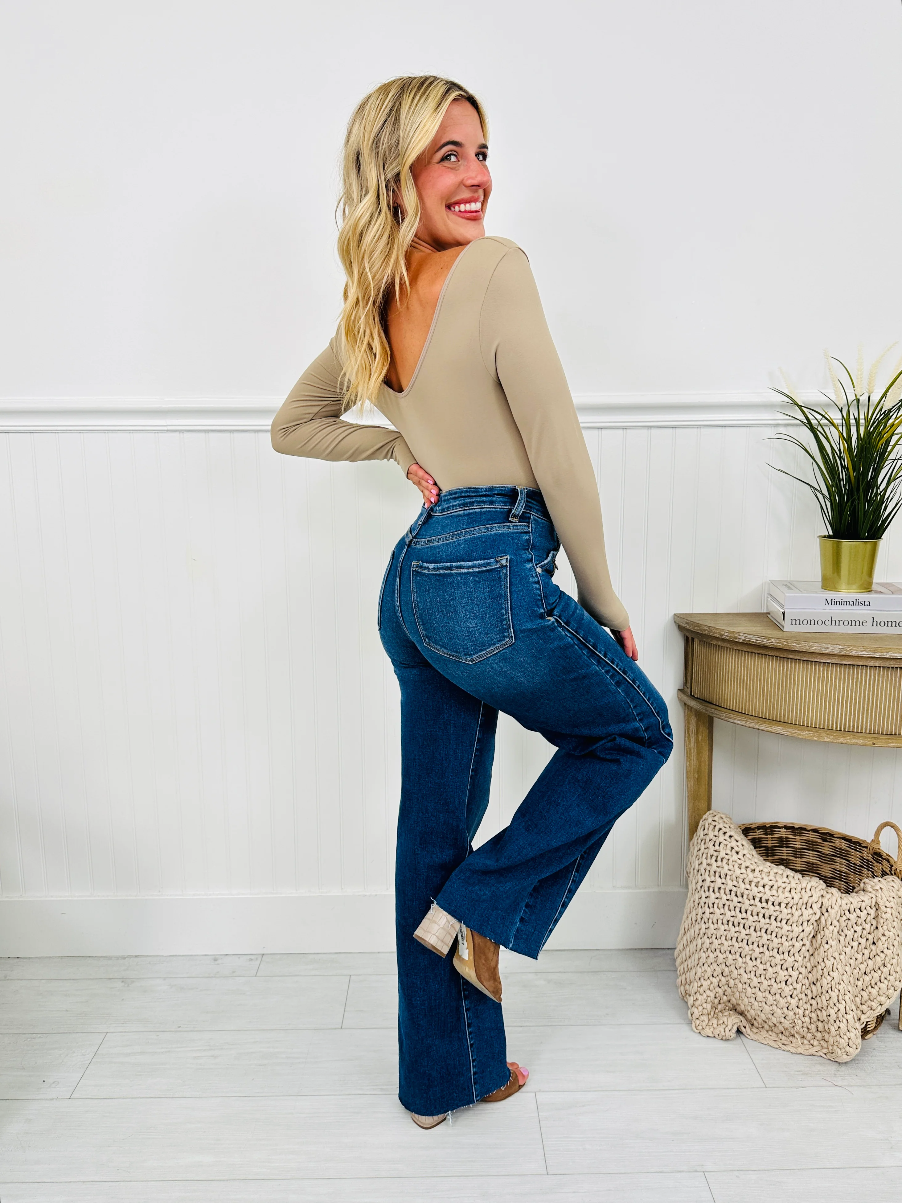 Caught Your Attention Straight Tummy Control Jeans - Image 6
