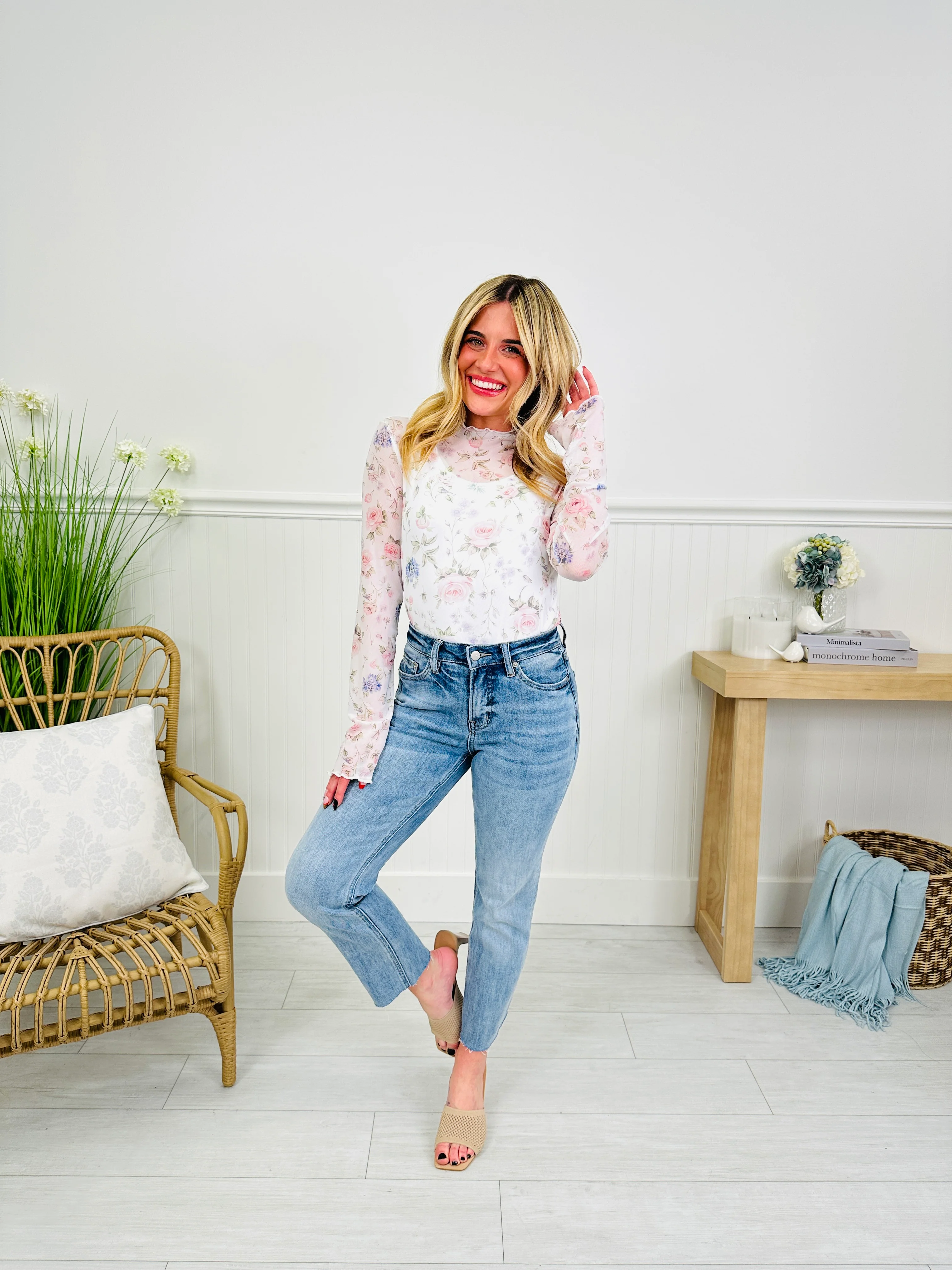 Clean Slate Straight Leg Tummy Control Jeans - Image 10