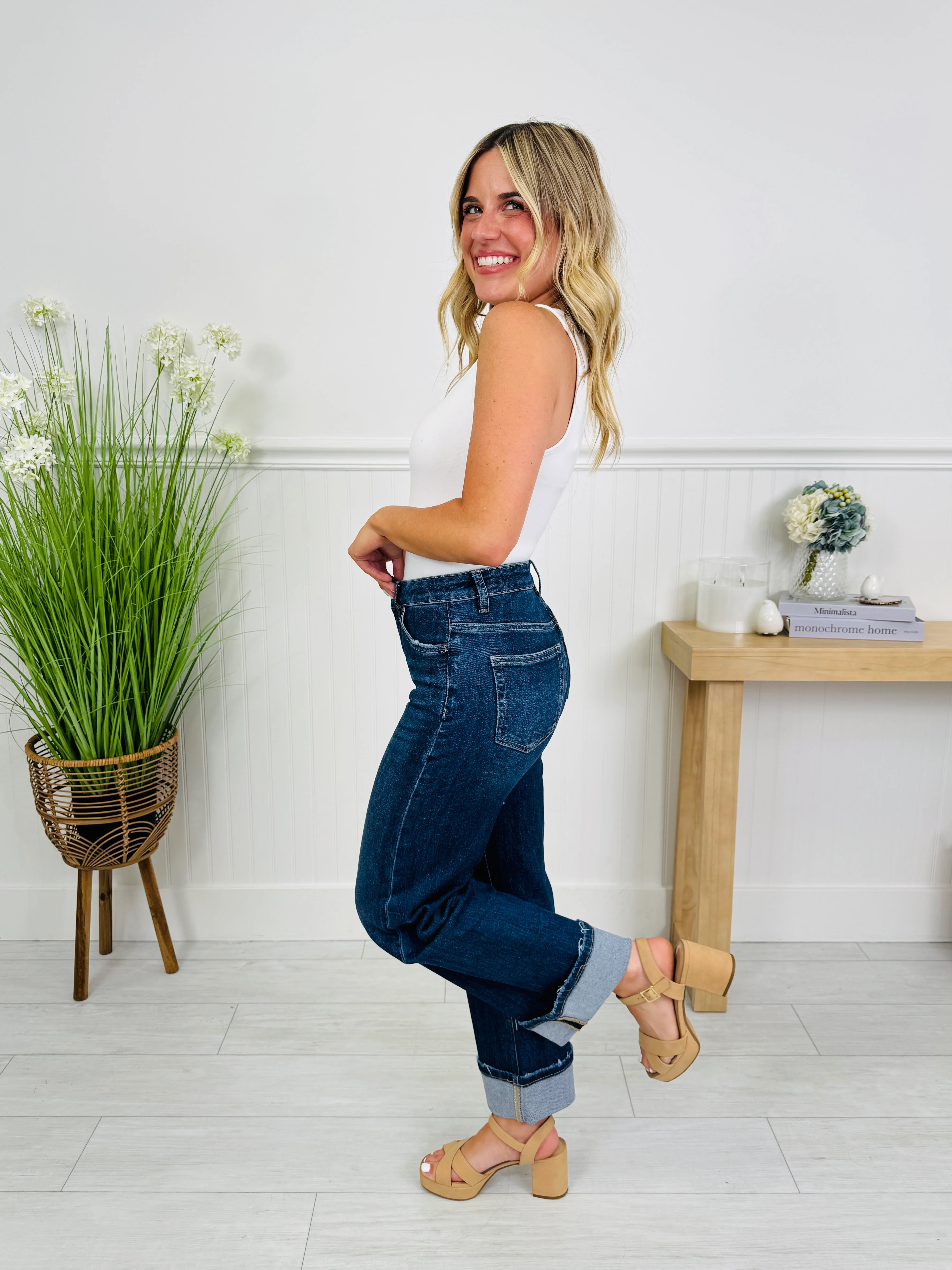Crop Of The Season Tummy Control Straight Jeans - Image 10