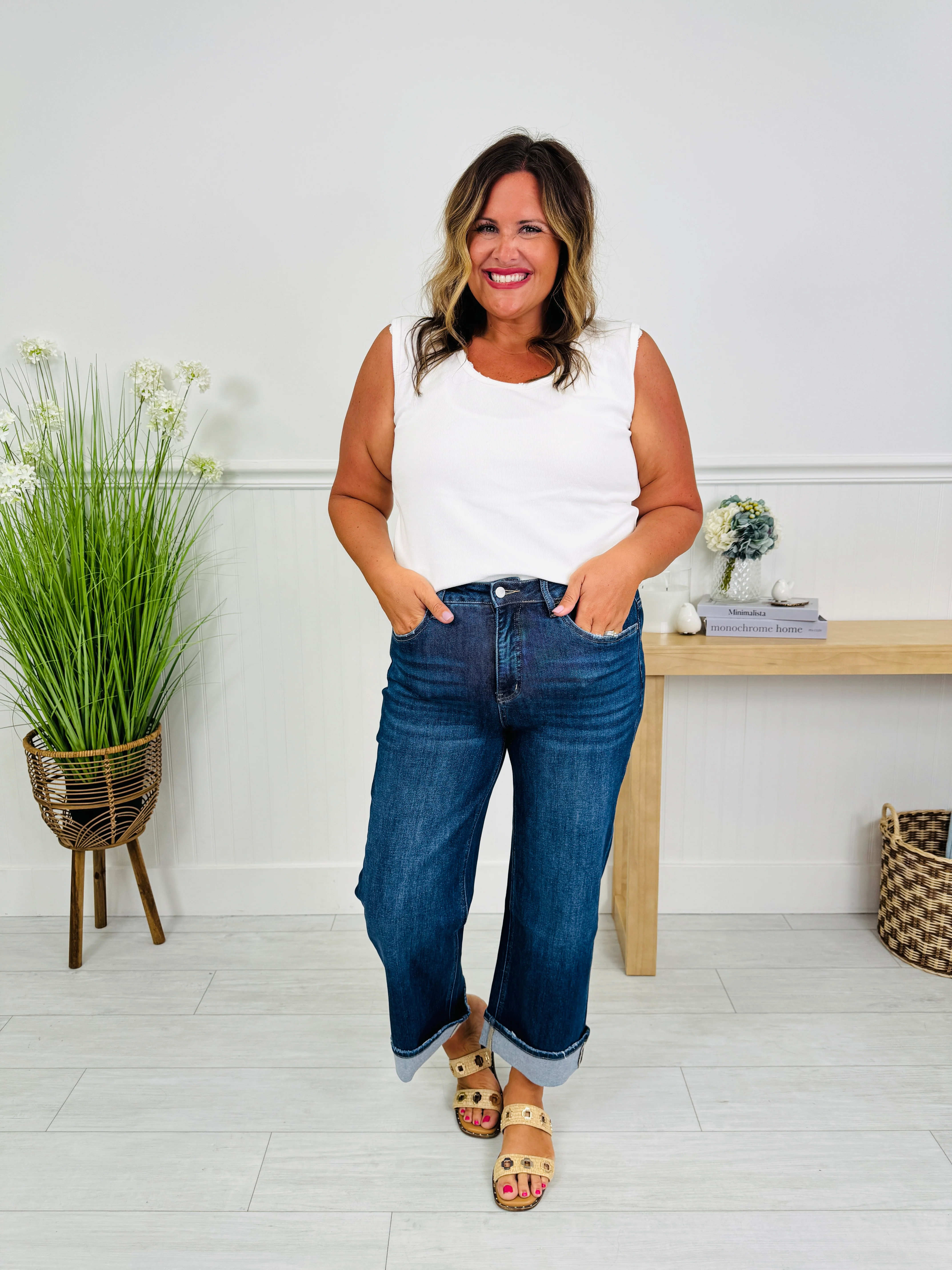 Crop Of The Season Tummy Control Straight Jeans - Image 12