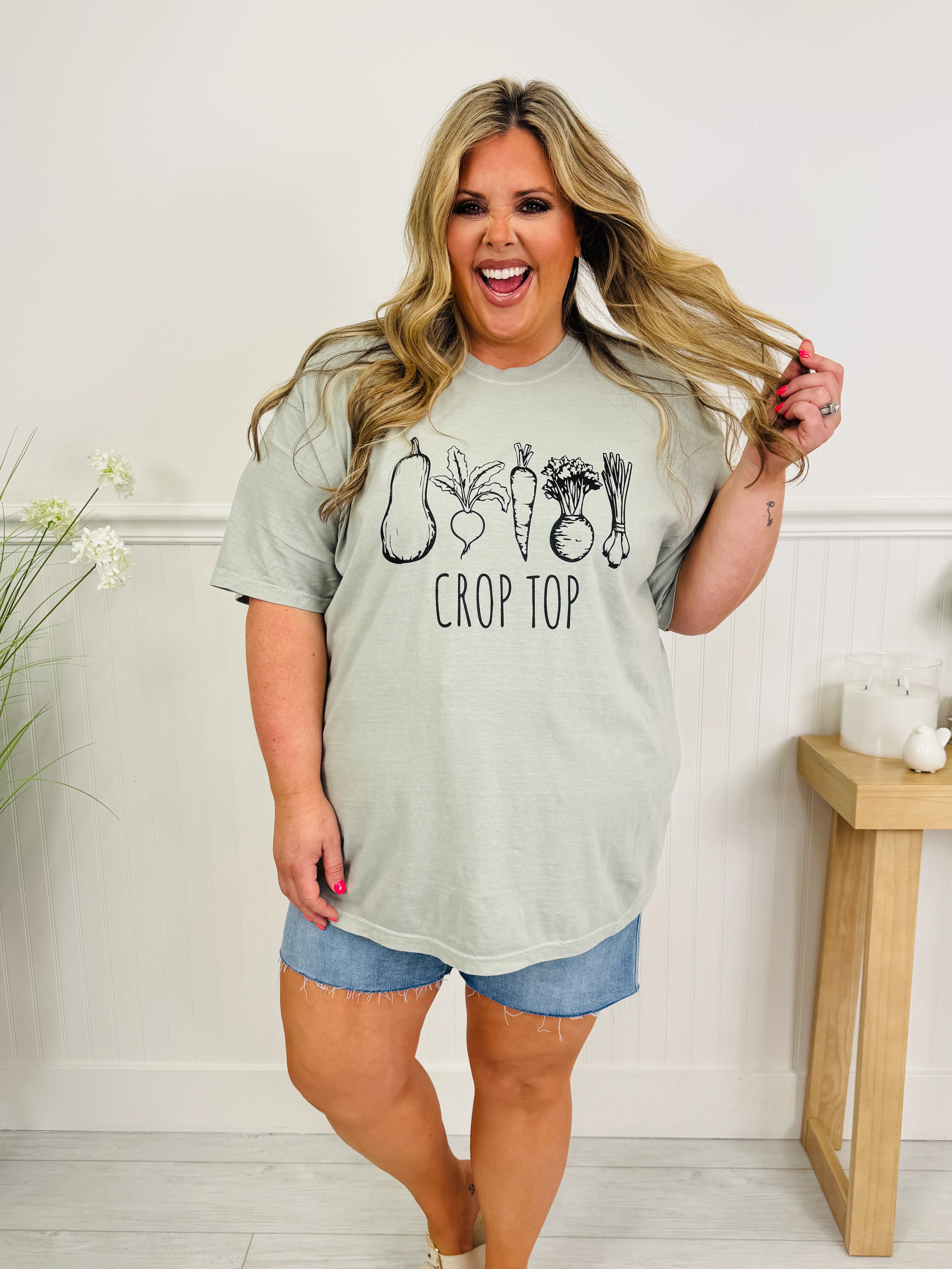 Crop Top Graphic Tee - Image 5