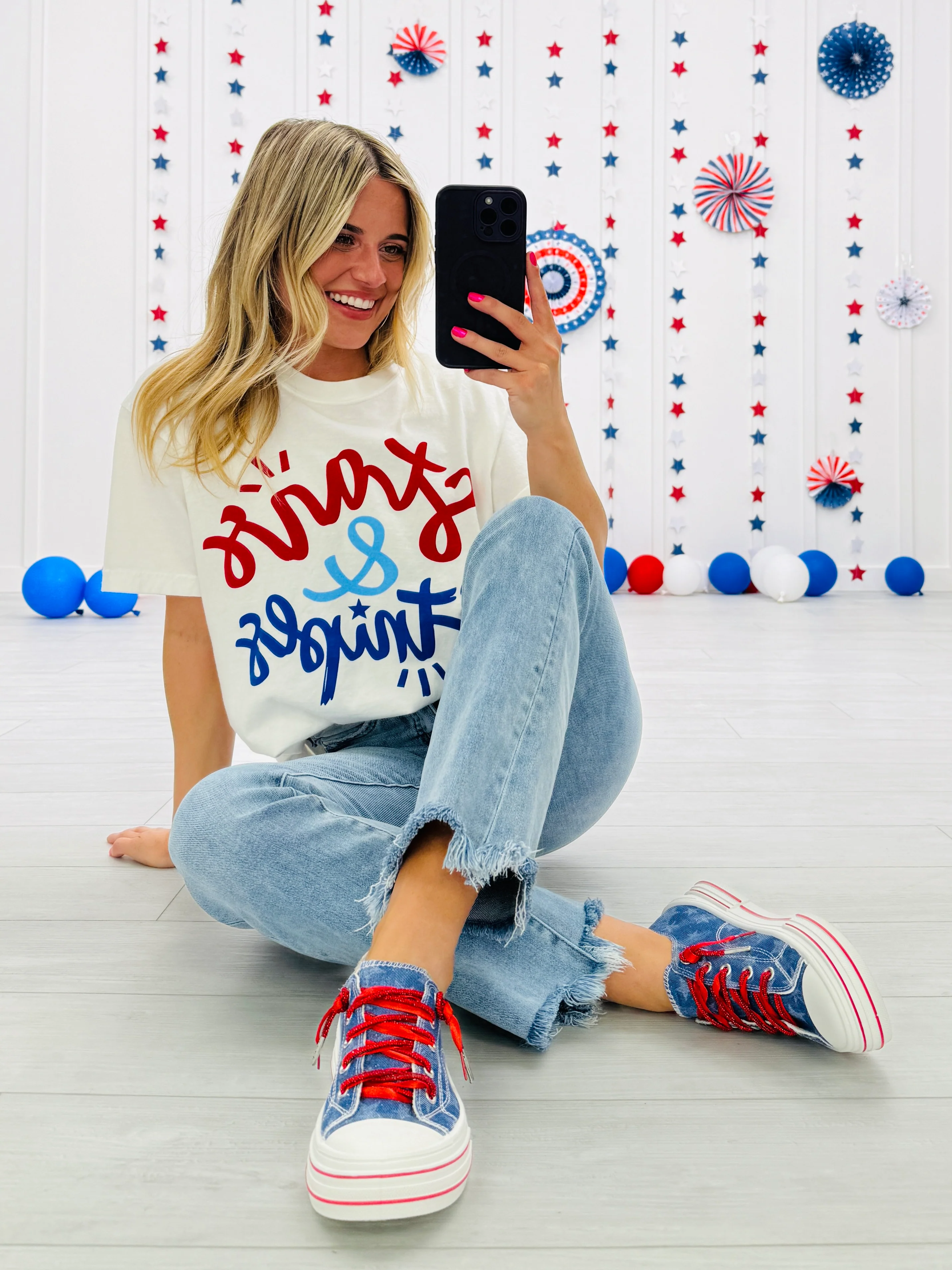 Cue The Fireworks Sneakers - Image 2