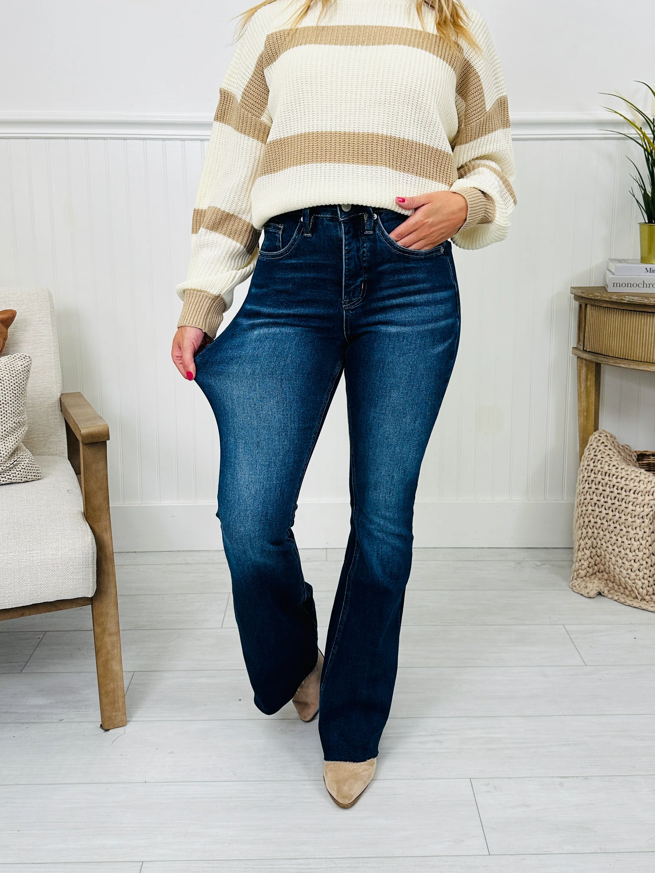 Dare To Flare Tummy Control Jeans - Image 3