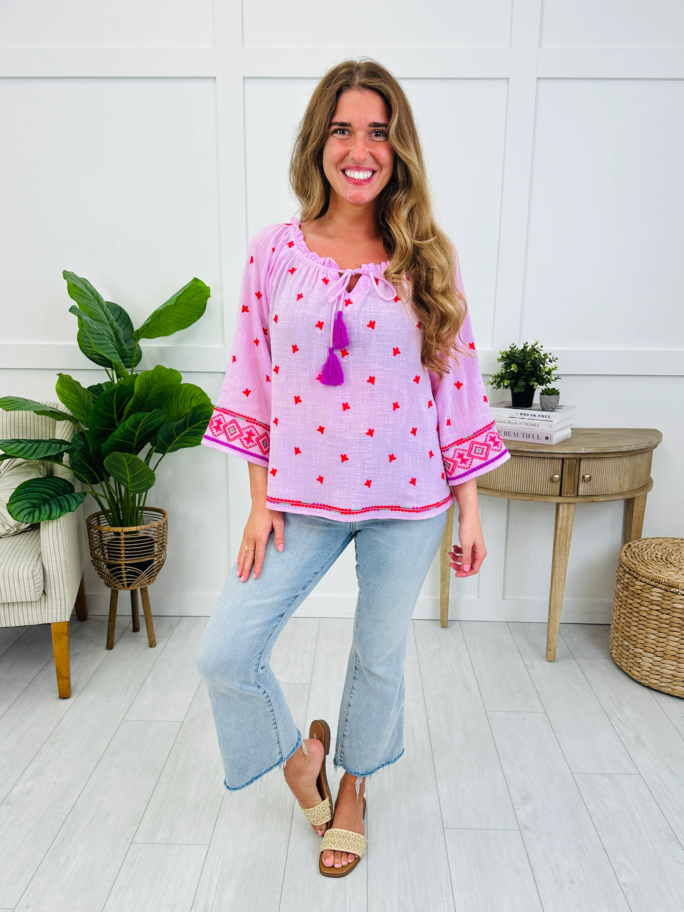 Daydreamer’s Escape Top In Pink - Image 2