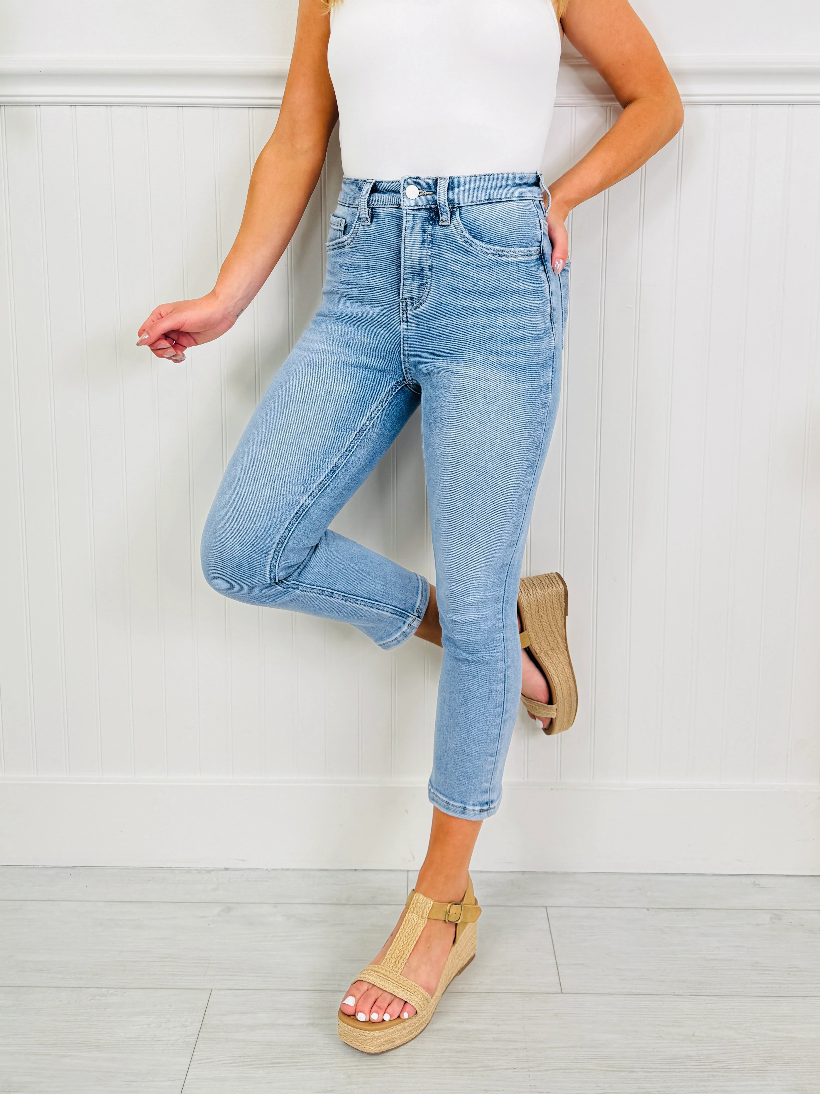 Easy Fit Tummy Control Capri Jeans in Three Inseams - Image 5