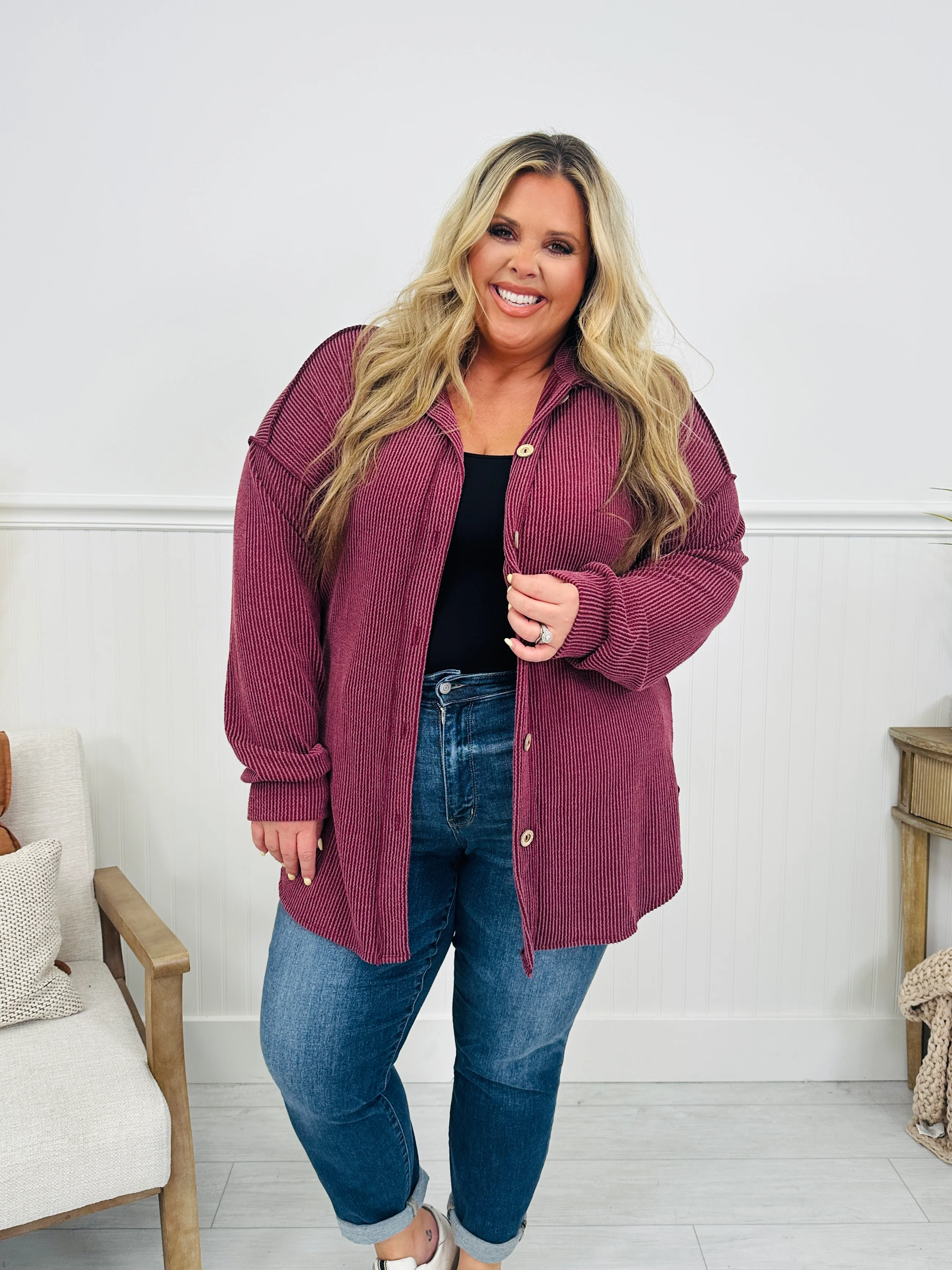 Fall Feelings Shacket In Multiple Colors - Image 10
