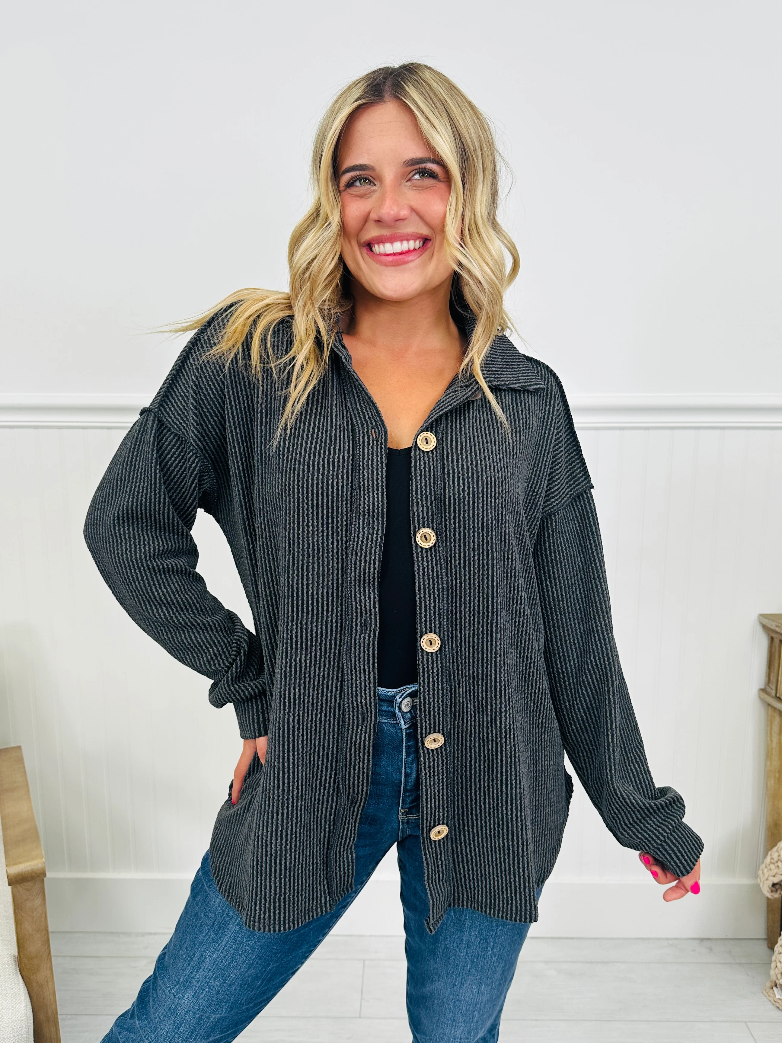 Fall Feelings Shacket In Multiple Colors - Image 12