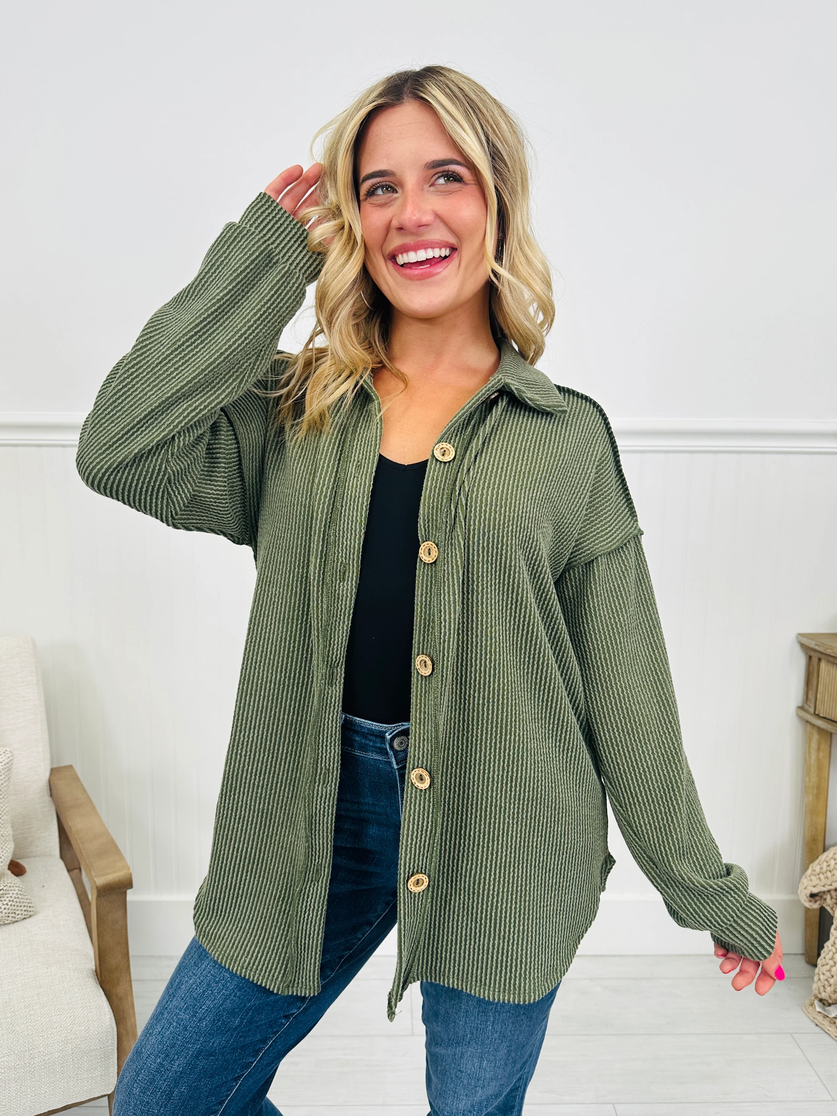 Fall Feelings Shacket In Multiple Colors - Image 16