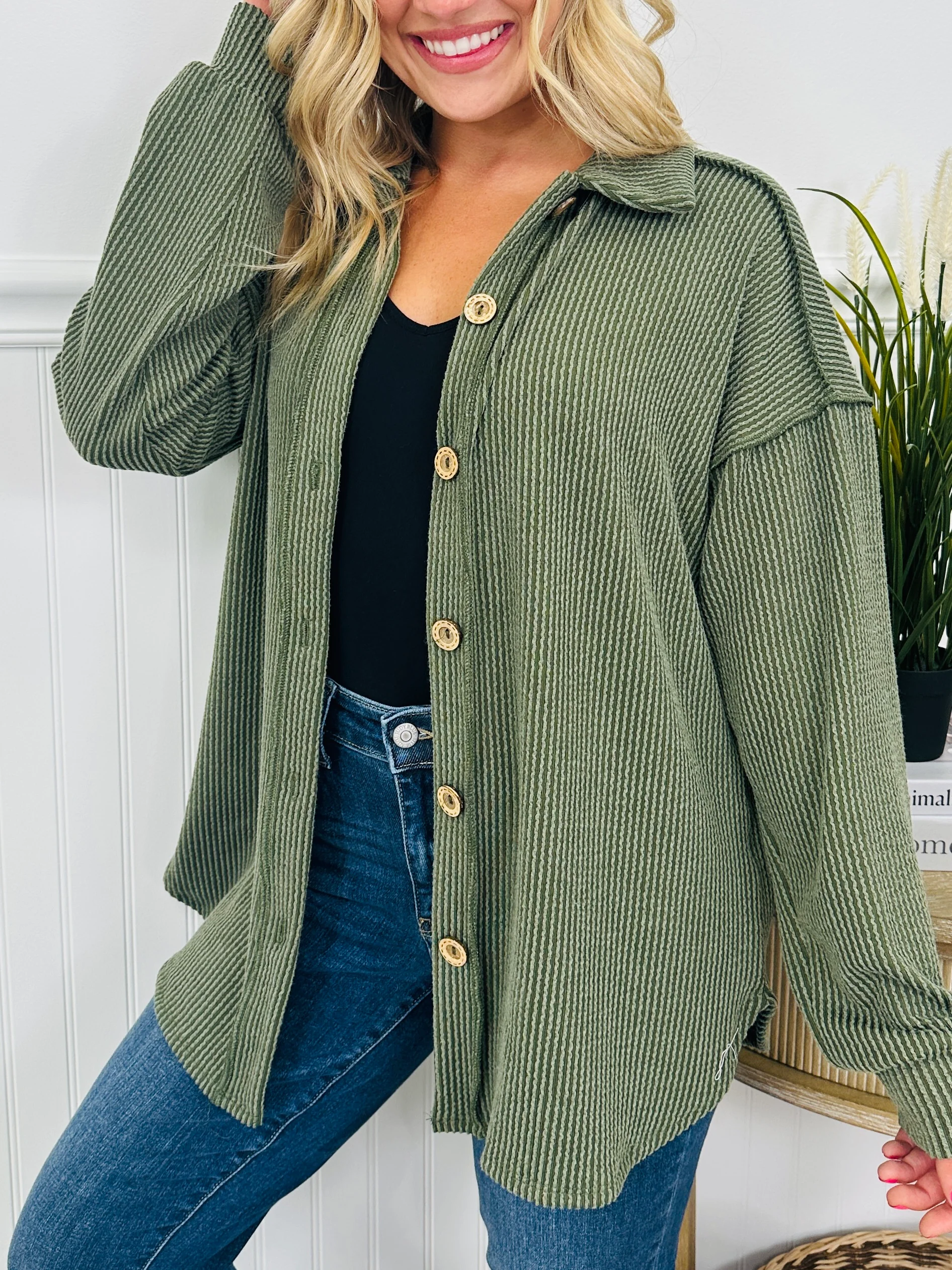 Fall Feelings Shacket In Multiple Colors - Image 5