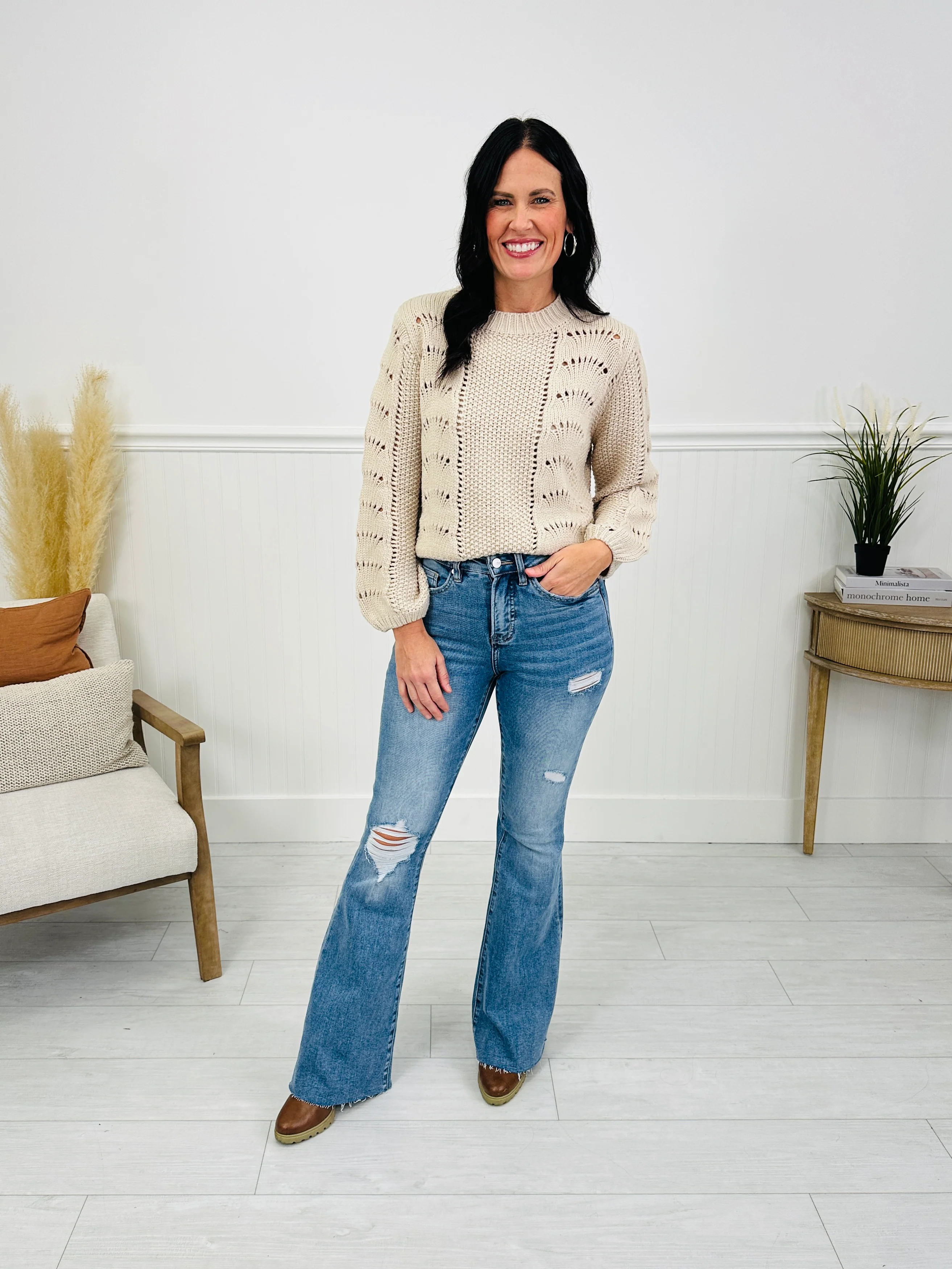 Fall For Flare Tummy Control Flare Jeans - Image 13