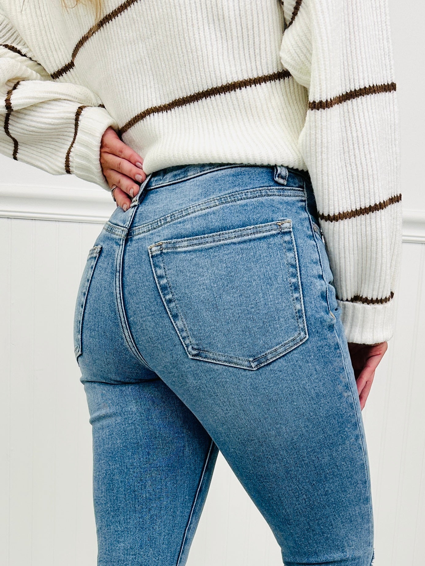 Fall For Flare Tummy Control Flare Jeans - Image 7