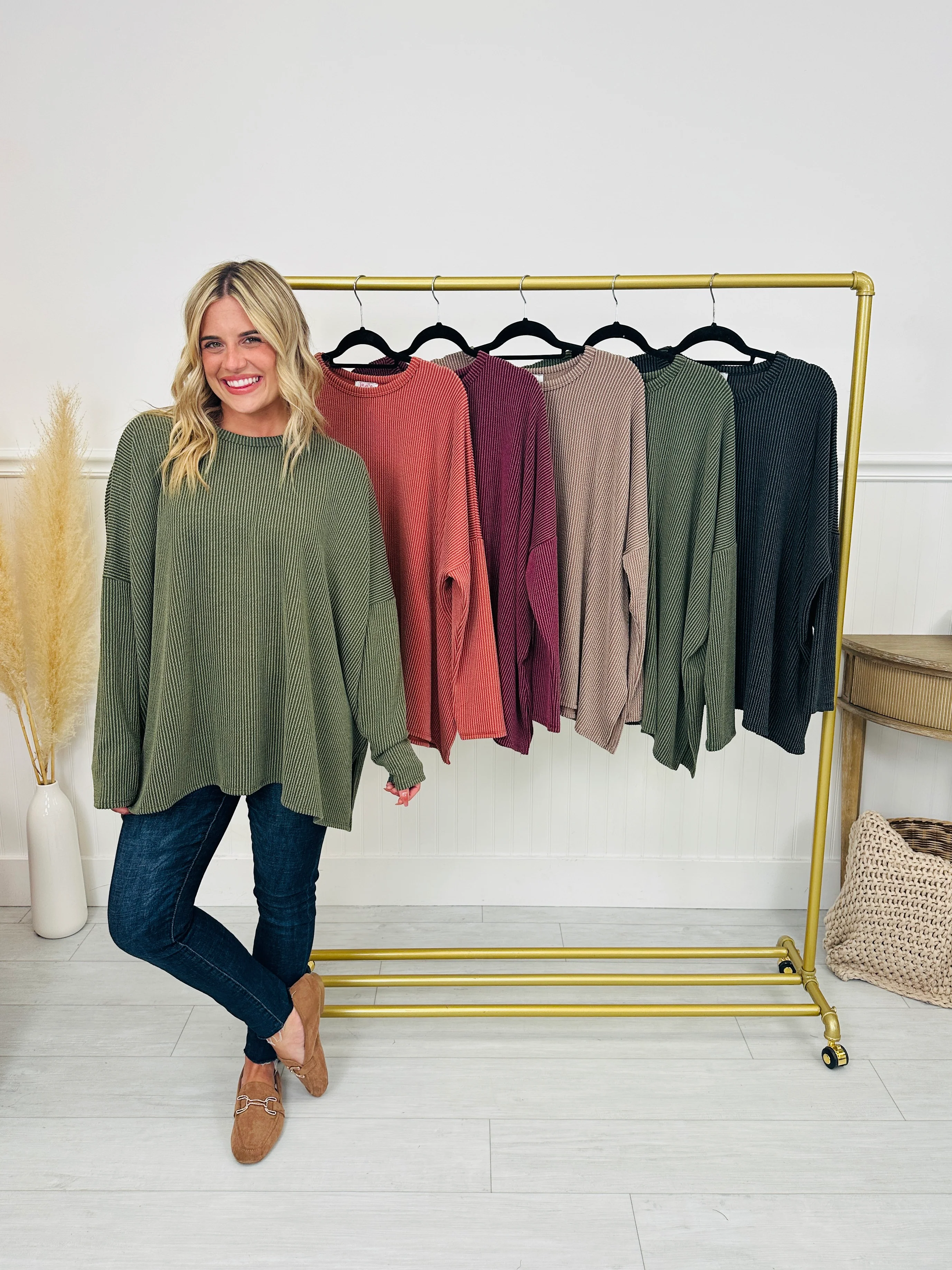 Falling For You Top In Multiple Colors - Image 20