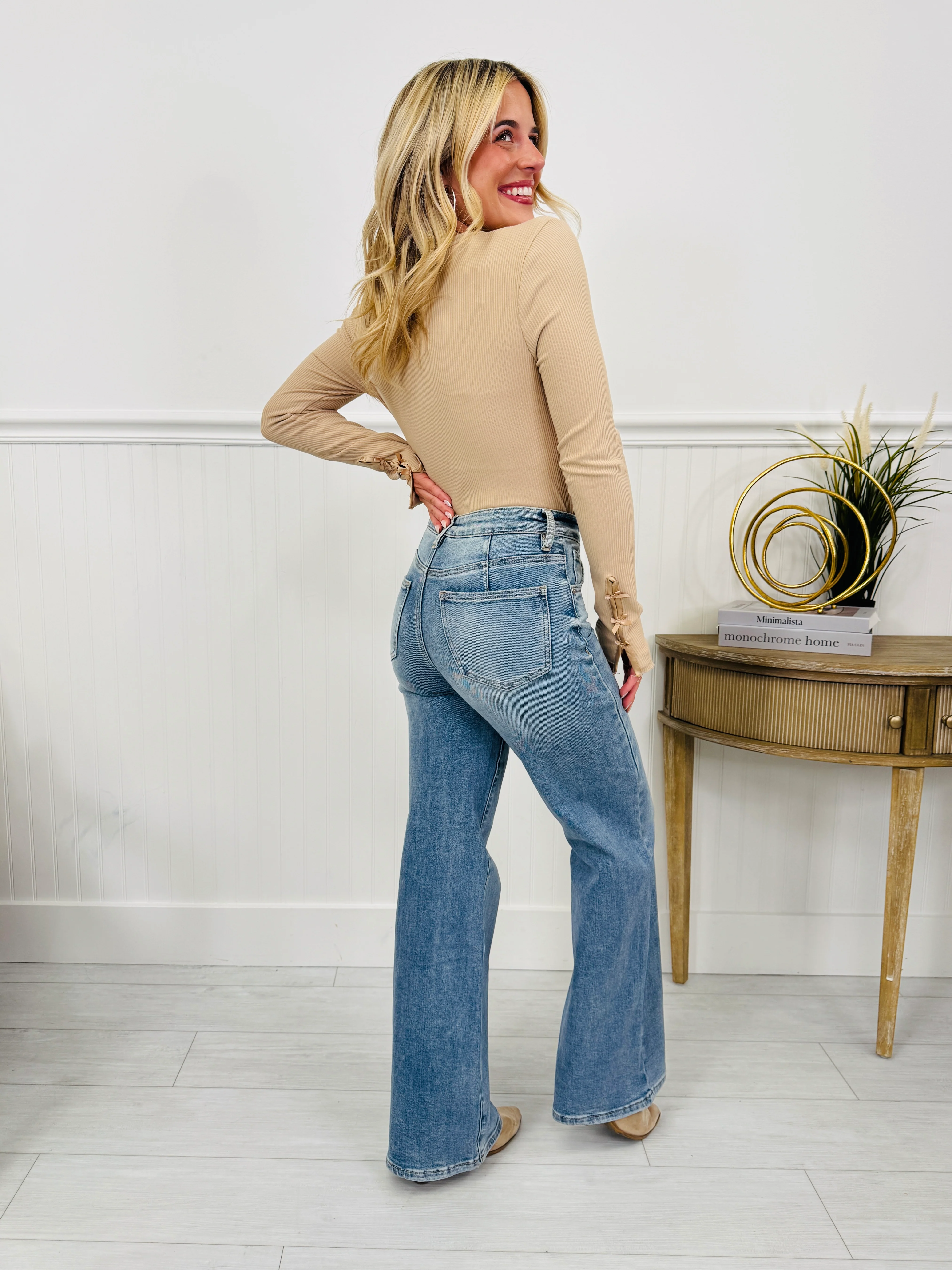Fit Just Right Wide Leg Jeans With Tummy Control in Four Inseams - Image 11