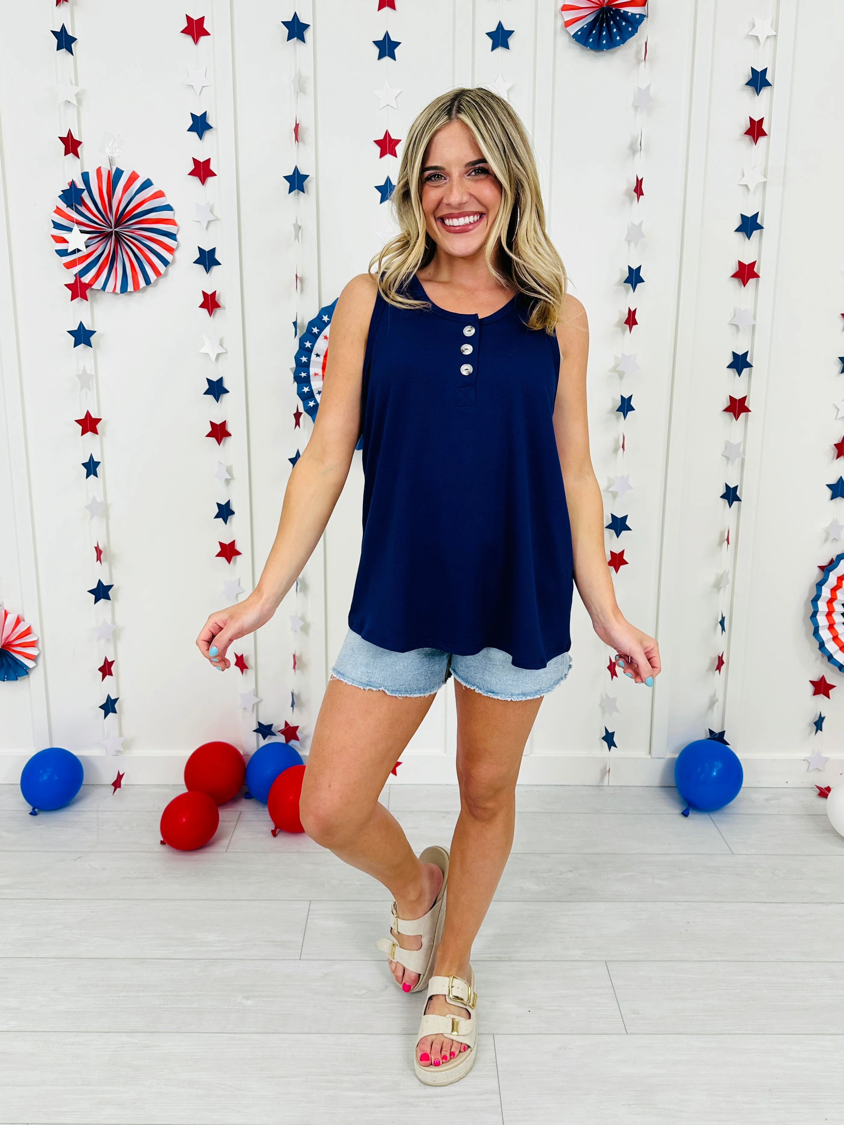Freedom Flow Tank Top In Multiple Colors - Image 9