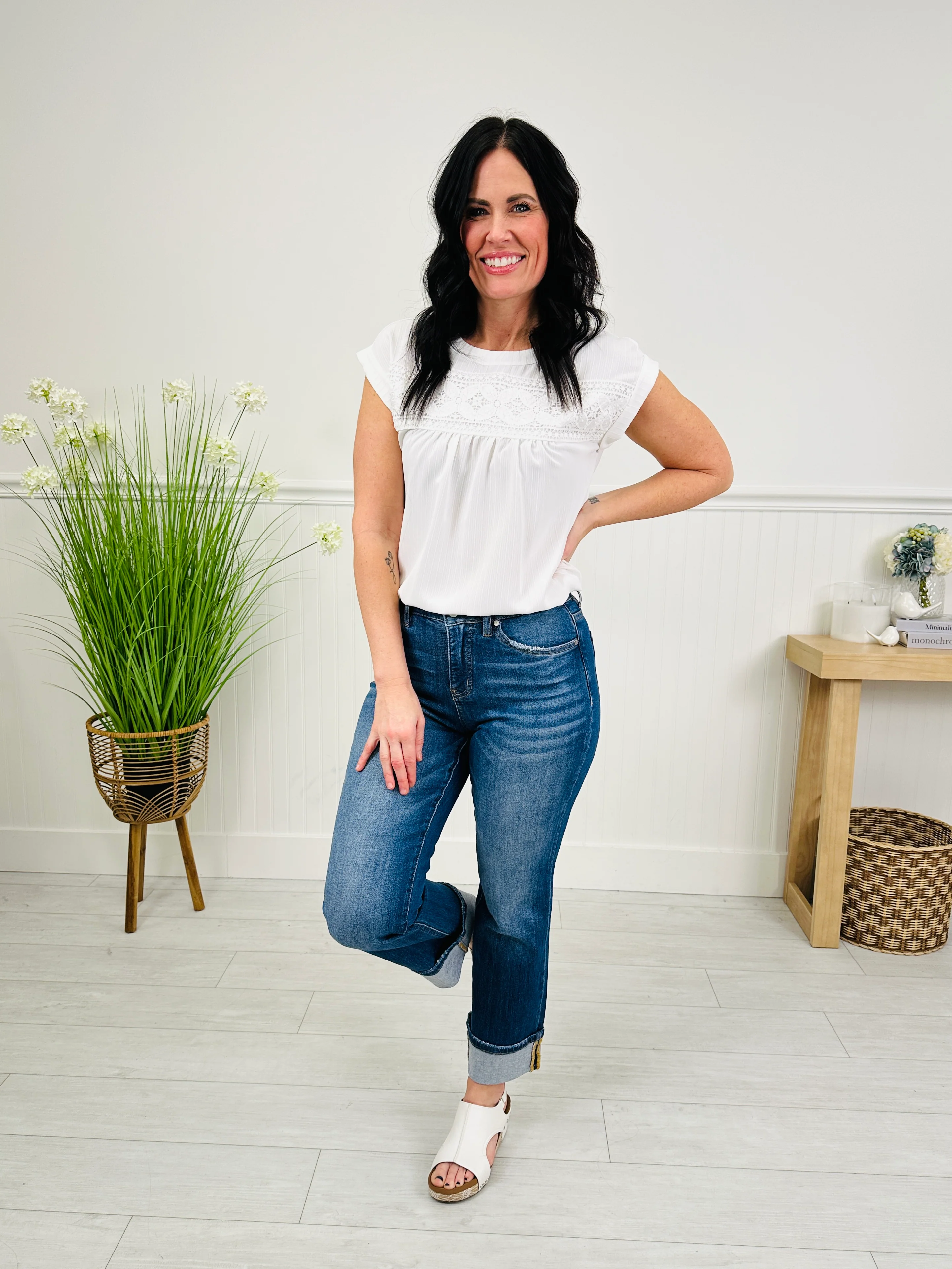 Get It Straight Tummy Control Straight Jeans - Image 15