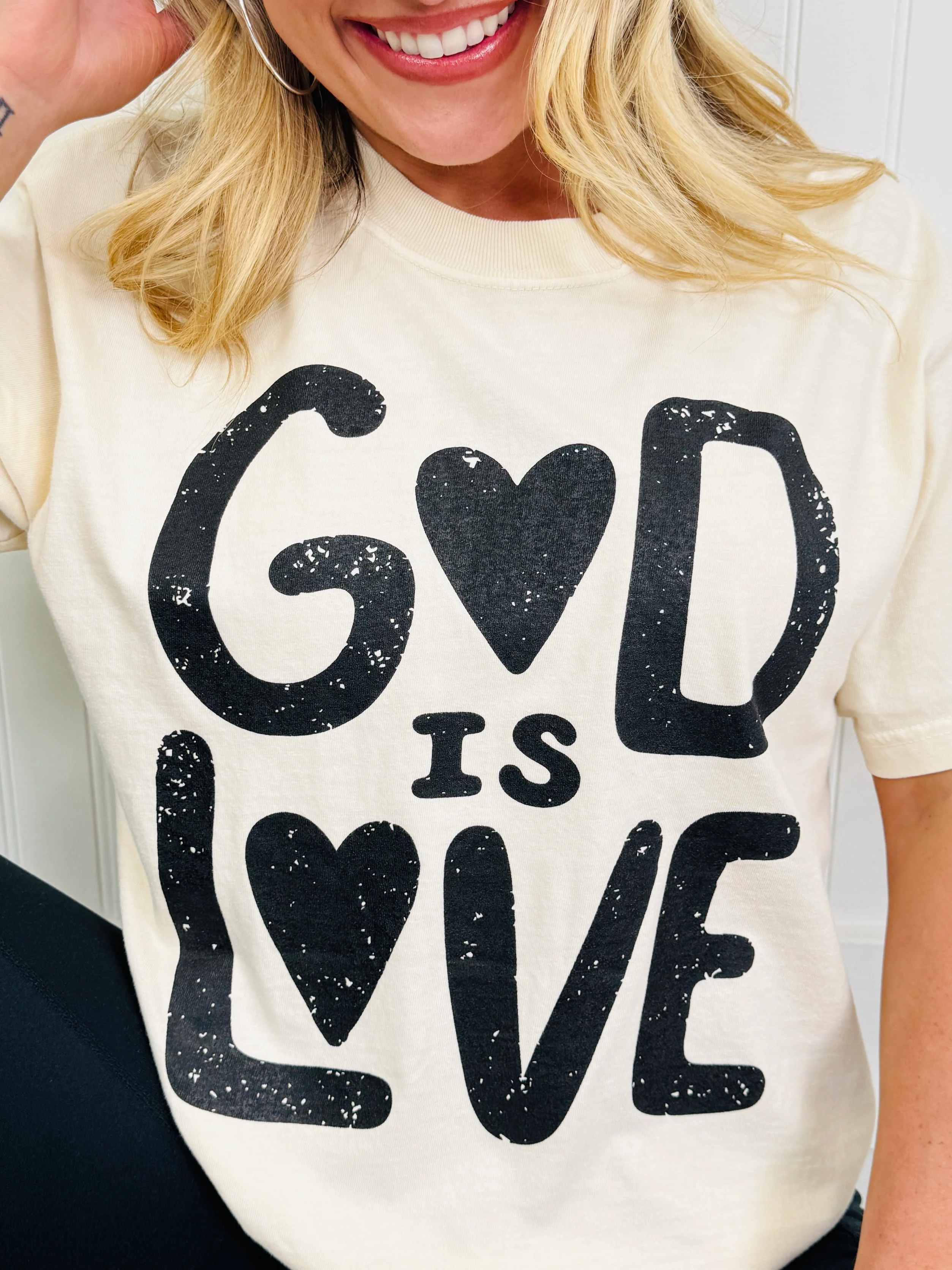 God Is Love Graphic Tee - Image 9