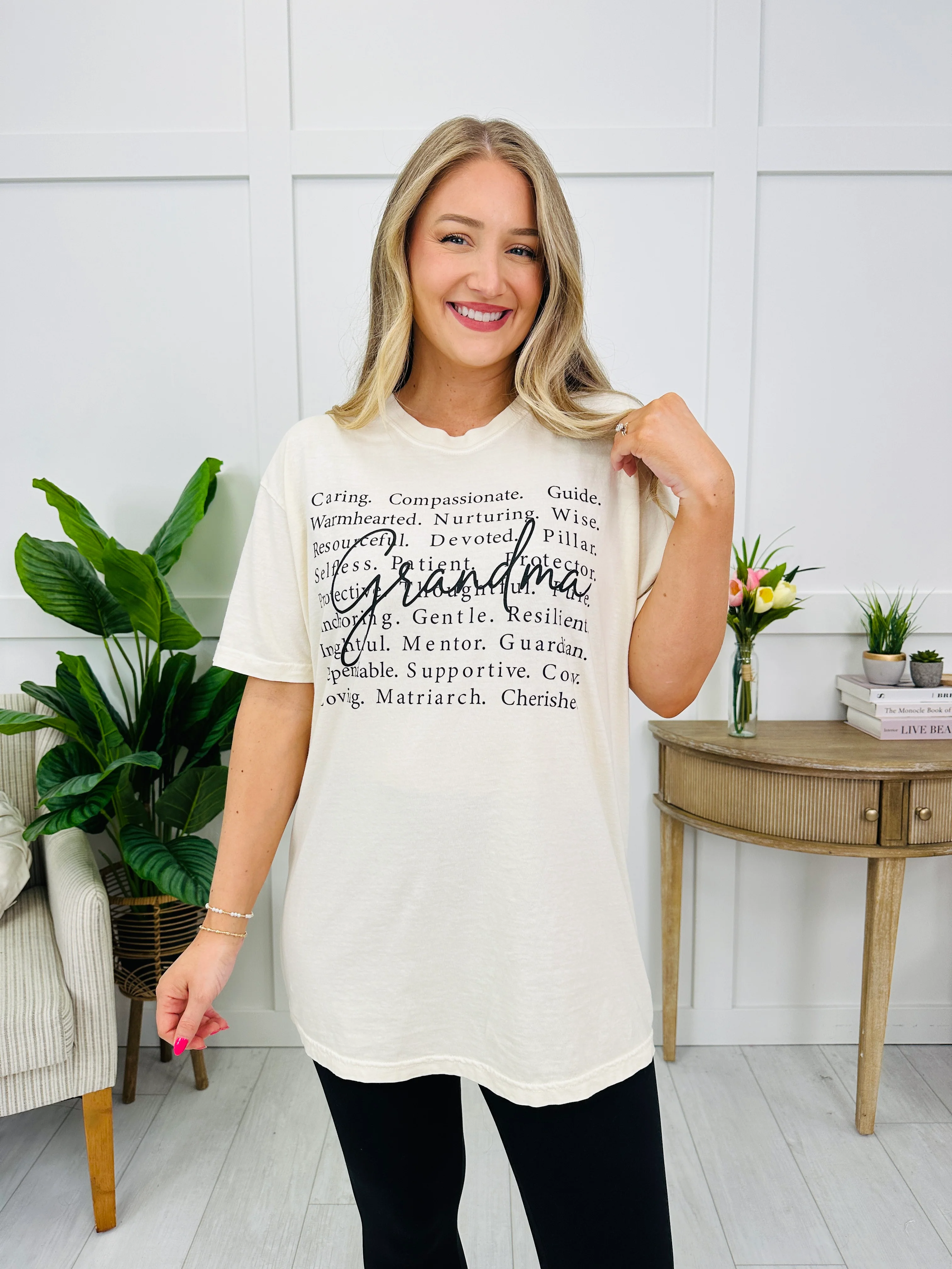 Grandma Affirmations Graphic Tee - Image 2