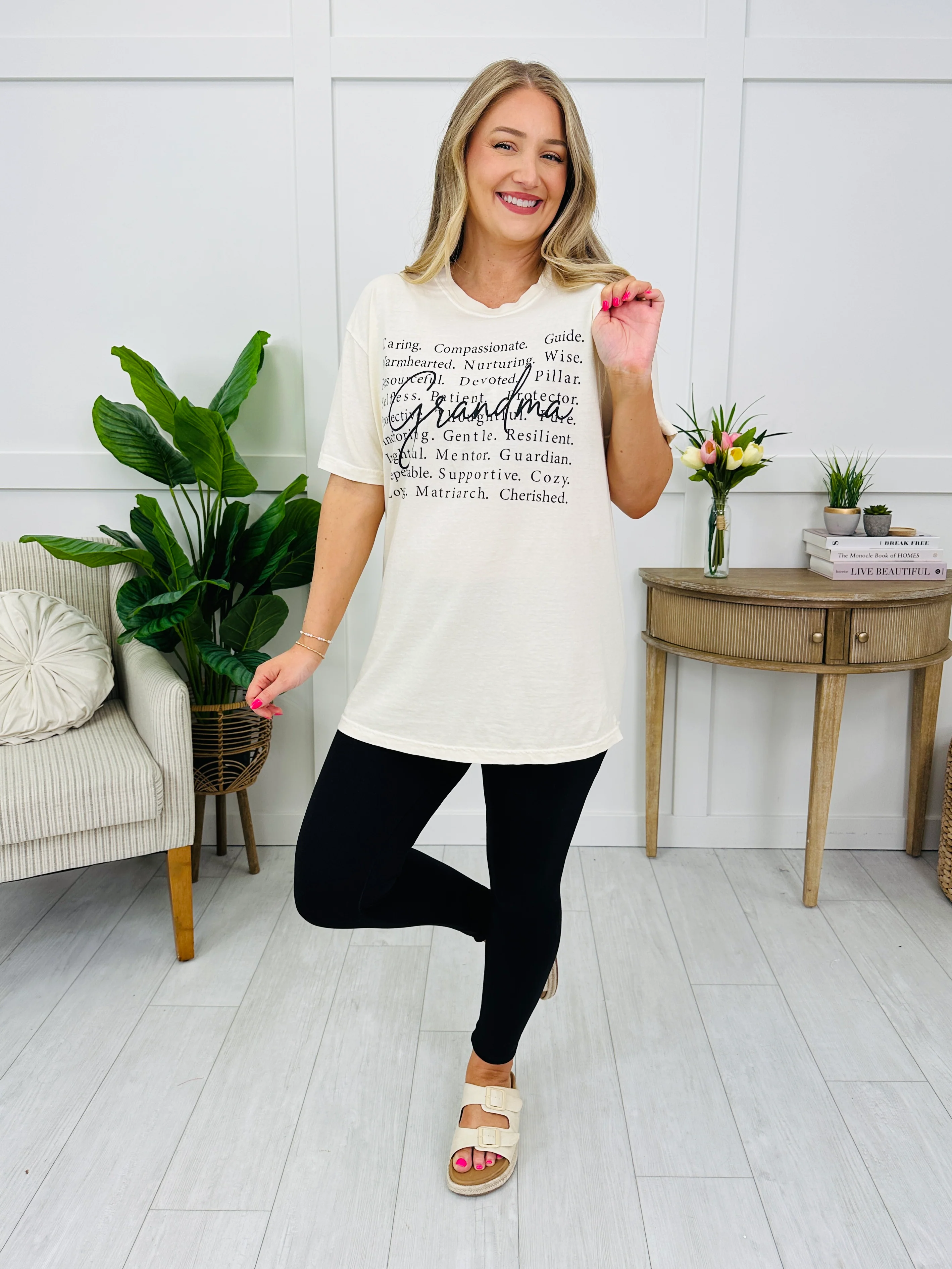 Grandma Affirmations Graphic Tee - Image 3