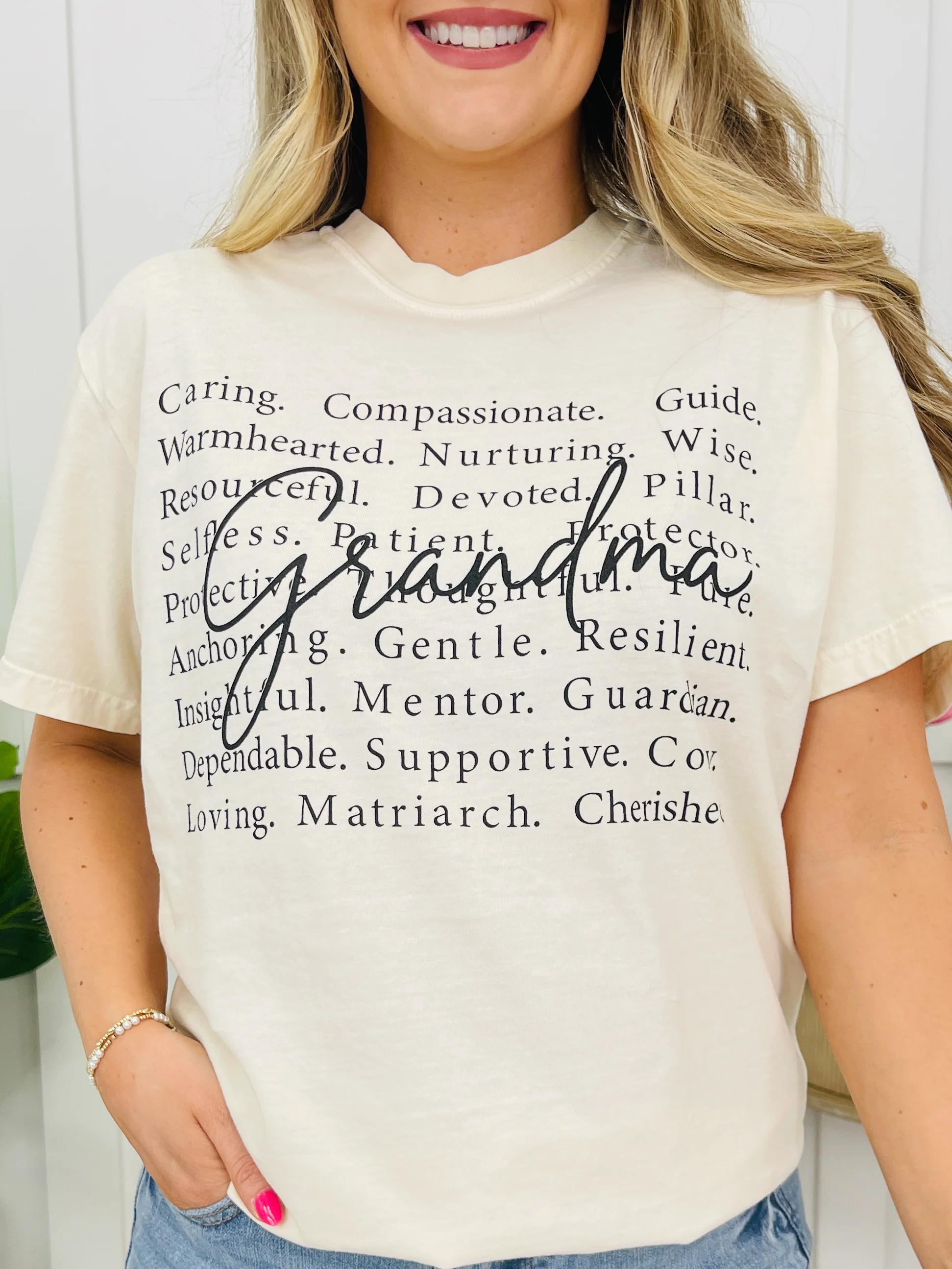 Grandma Affirmations Graphic Tee - Image 4