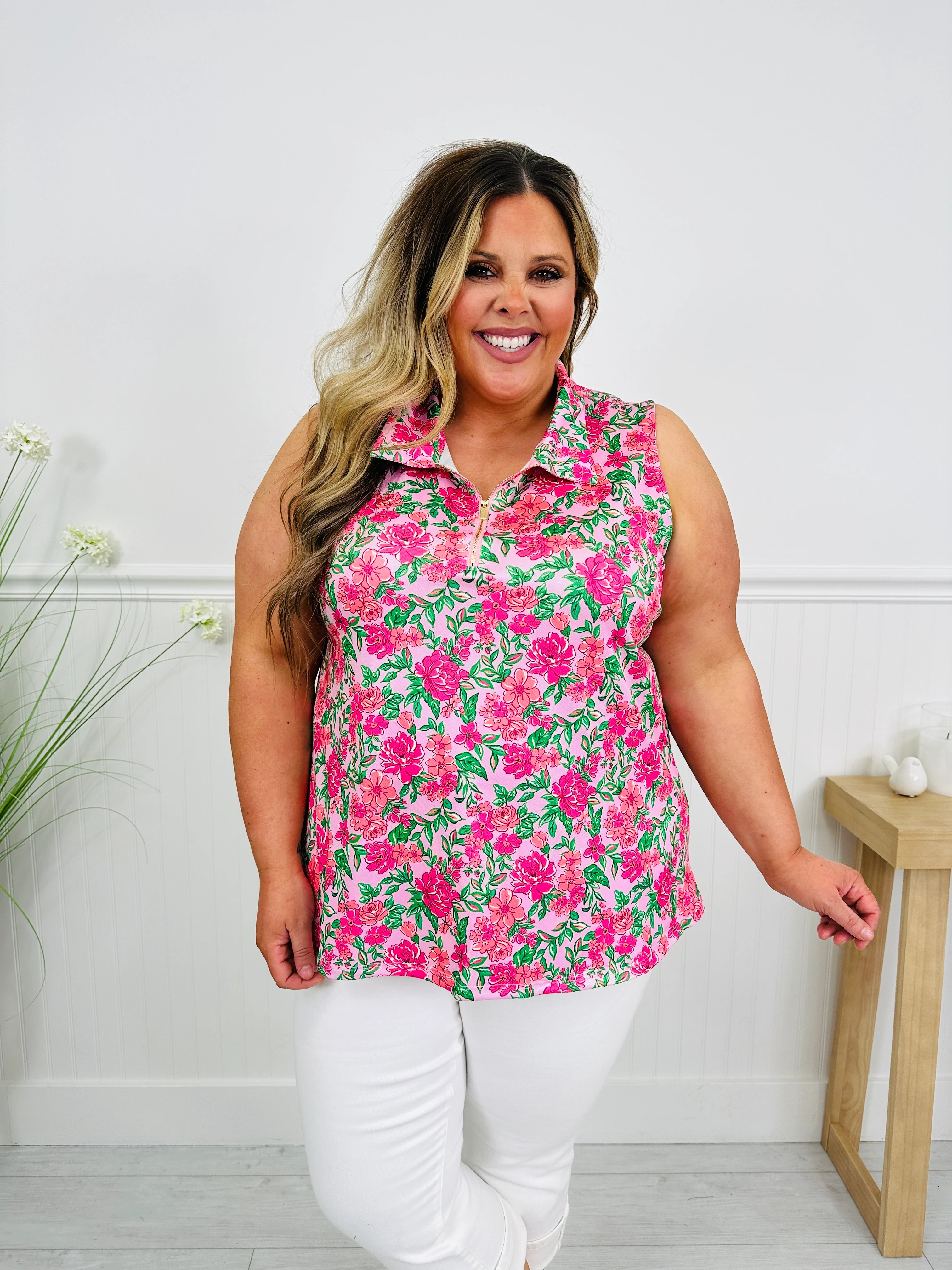 Heatwave Haven Tank Top in Charleston Print - Image 6