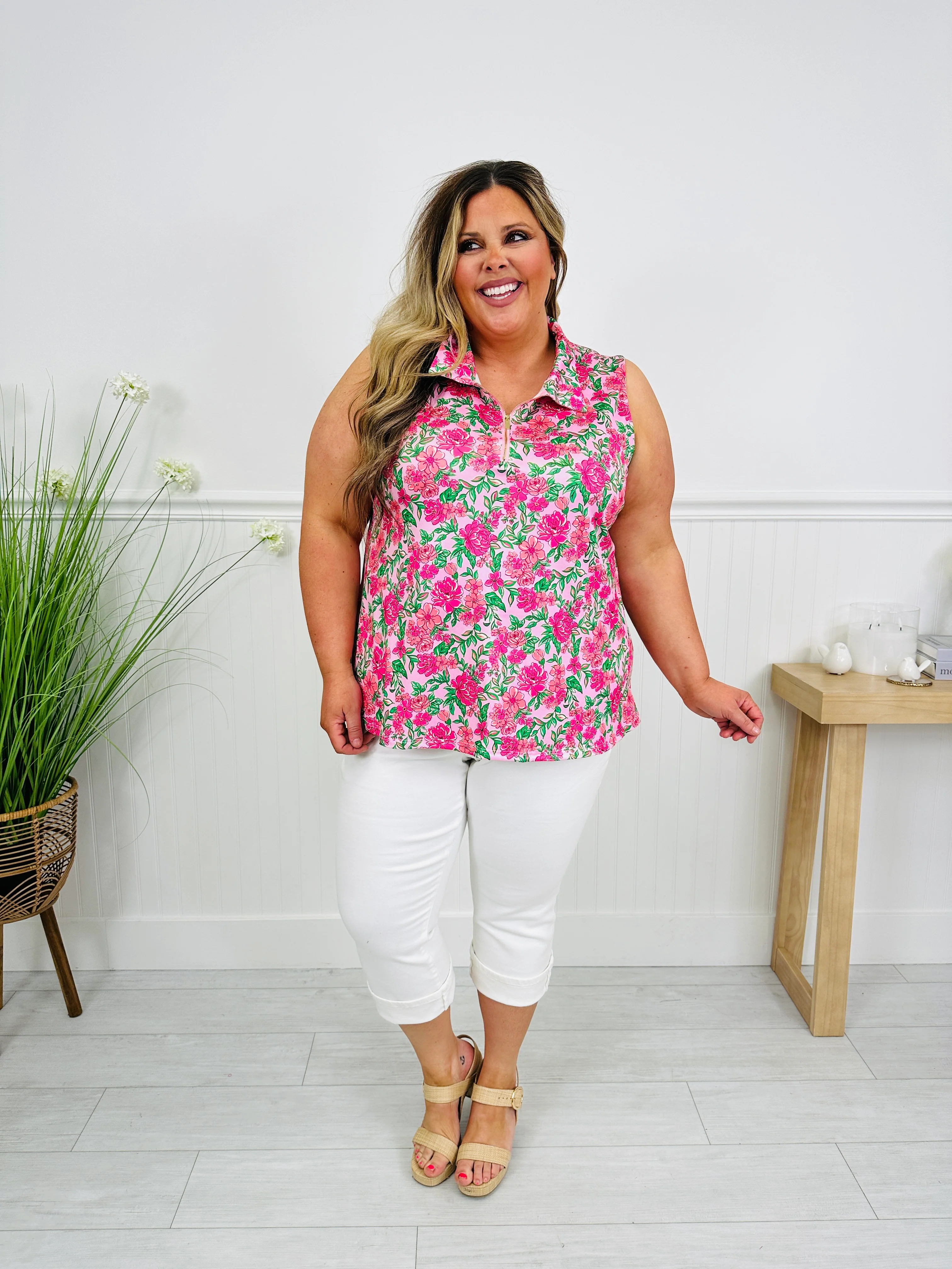 Heatwave Haven Tank Top in Charleston Print - Image 7