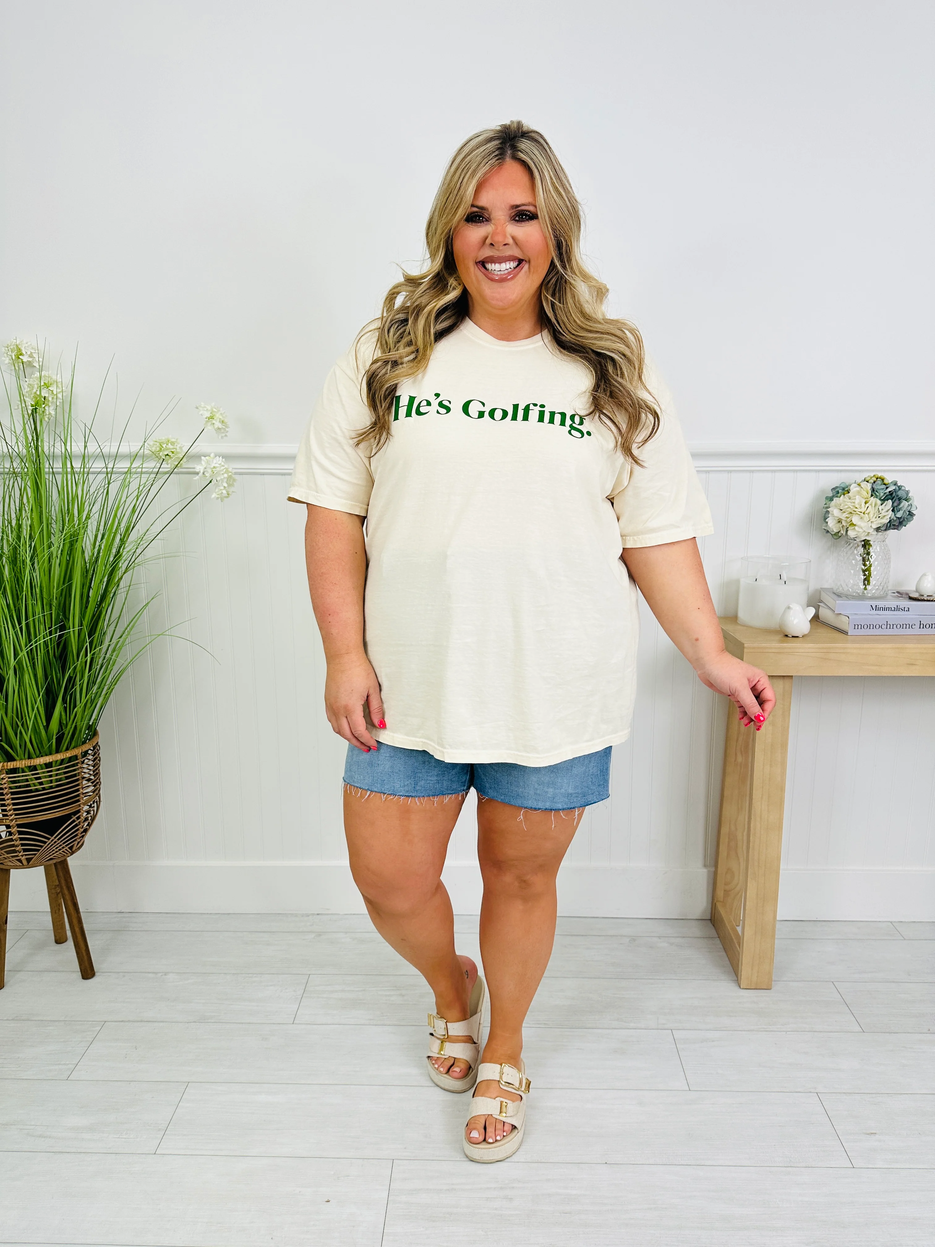 He's Golfing Graphic Tee - Image 6