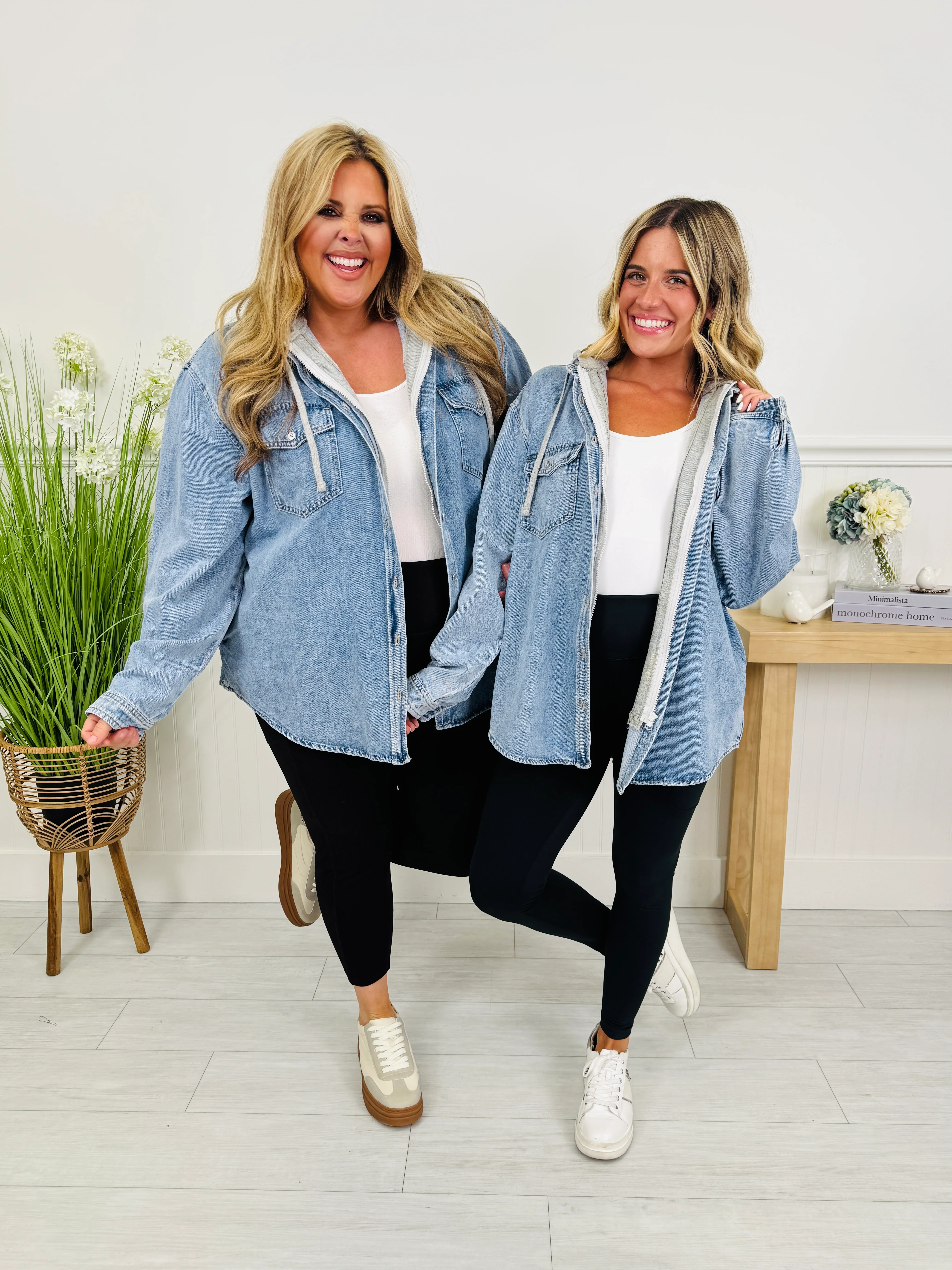 Hood Required Denim Jacket - Image 2