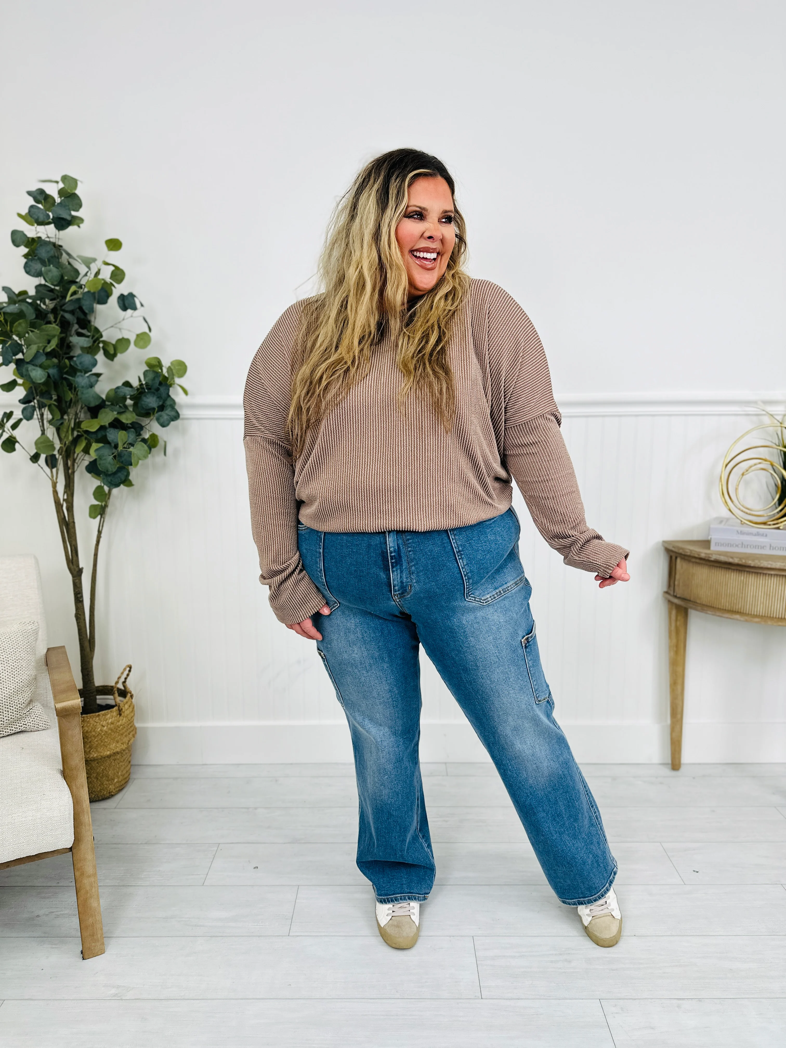 Judy Blue Cool and Collected Cargo Straight Jeans - Image 16
