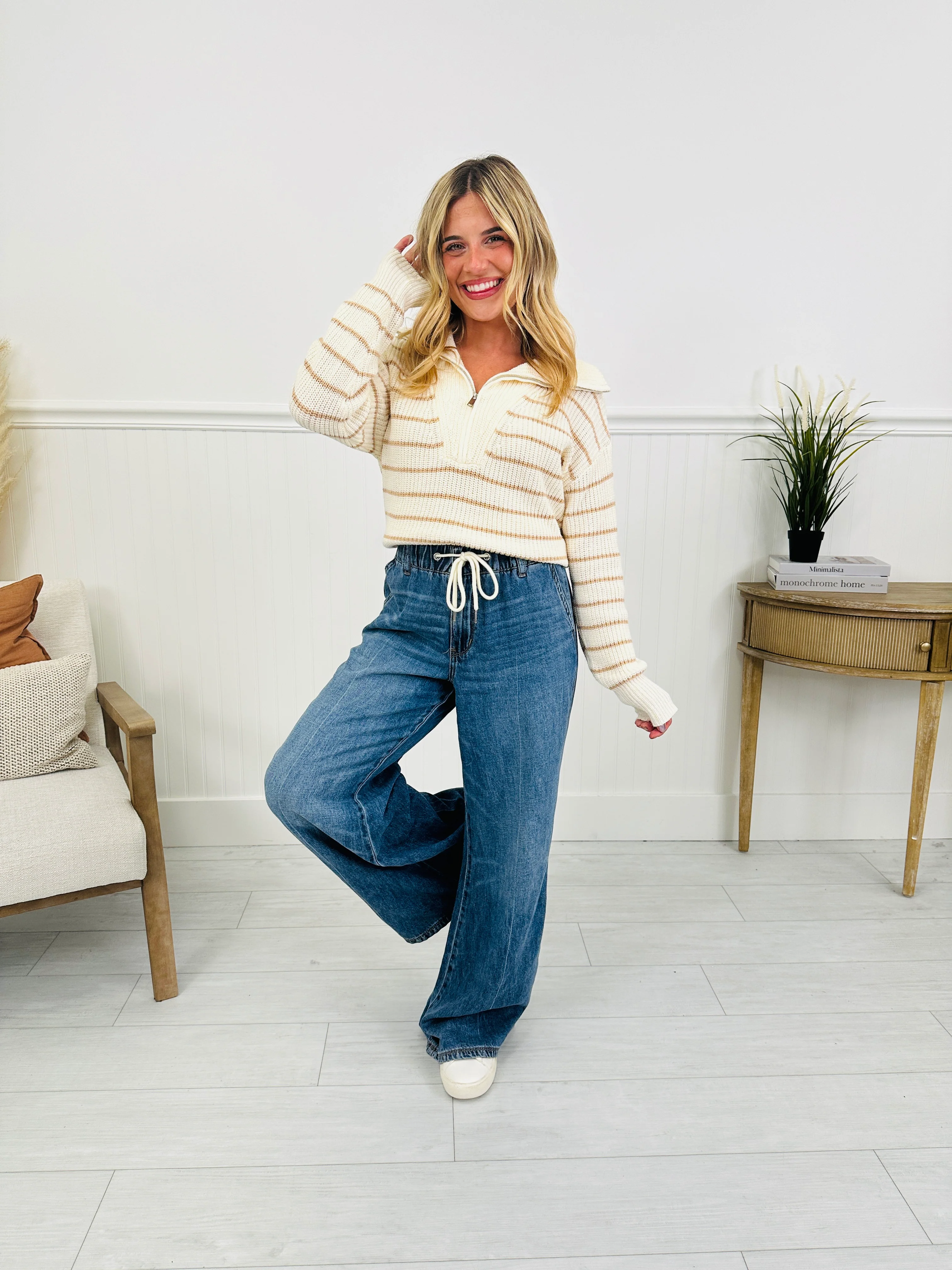Judy Blue Easy Does It Featherweight Palazzo Jeans - Image 12