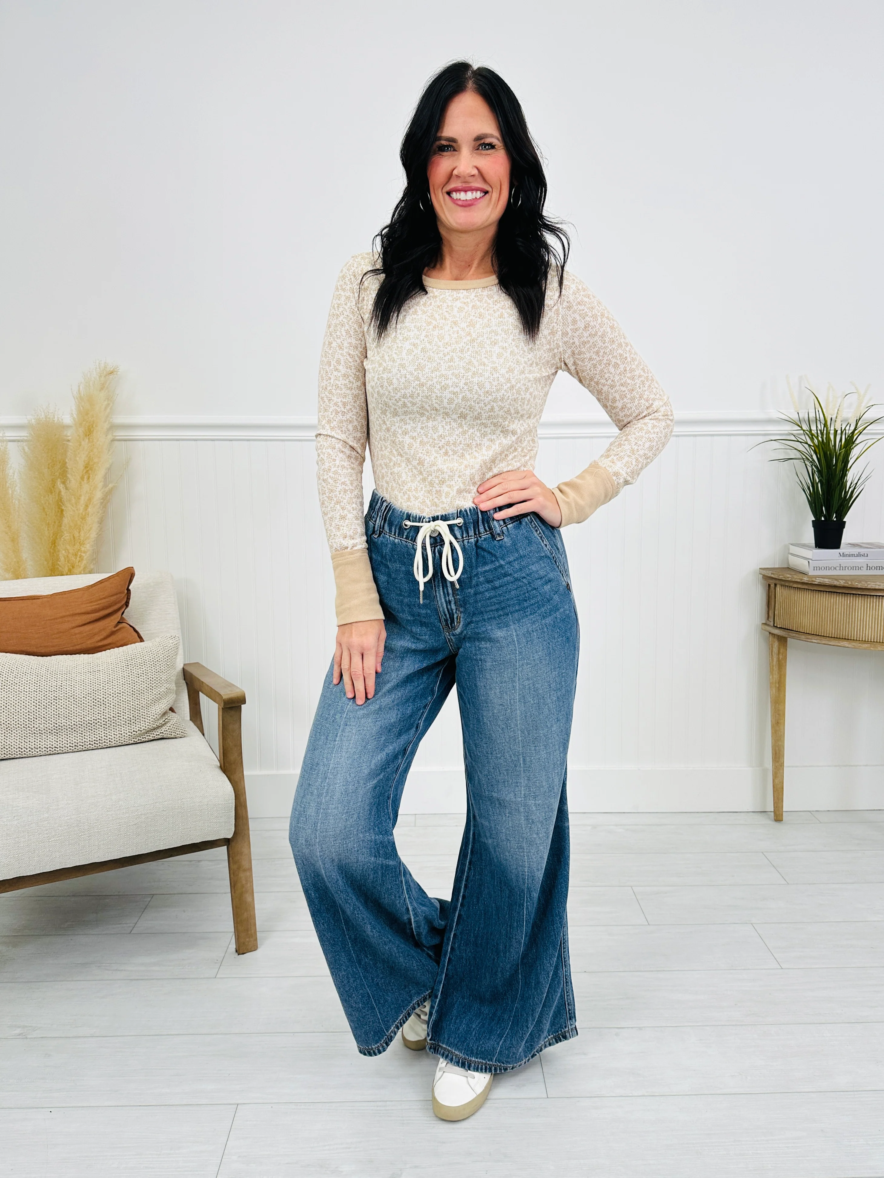 Judy Blue Easy Does It Featherweight Palazzo Jeans - Image 18