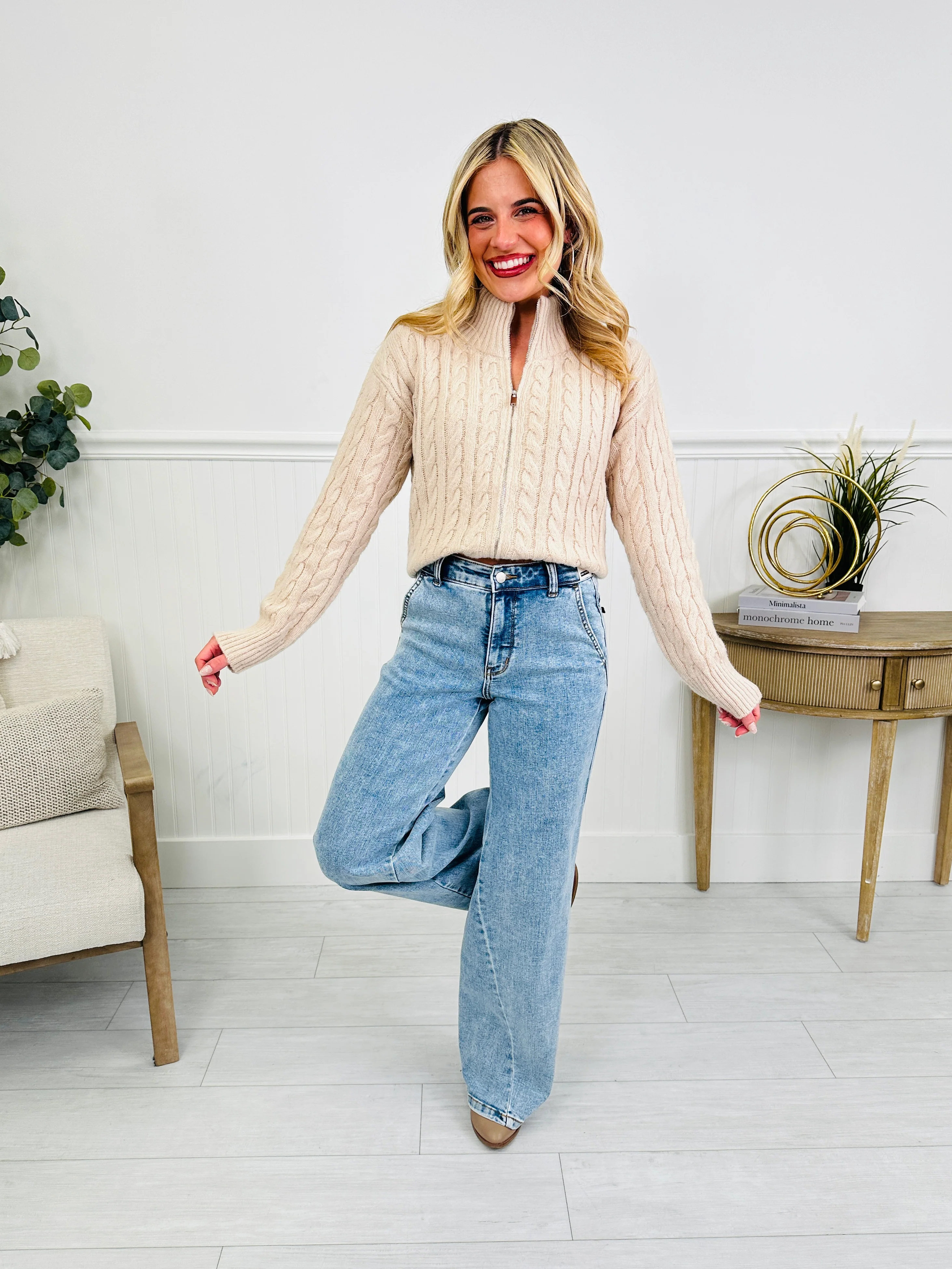 Judy Blue Forever Favorite Retro Wide Leg Jeans - Image 10