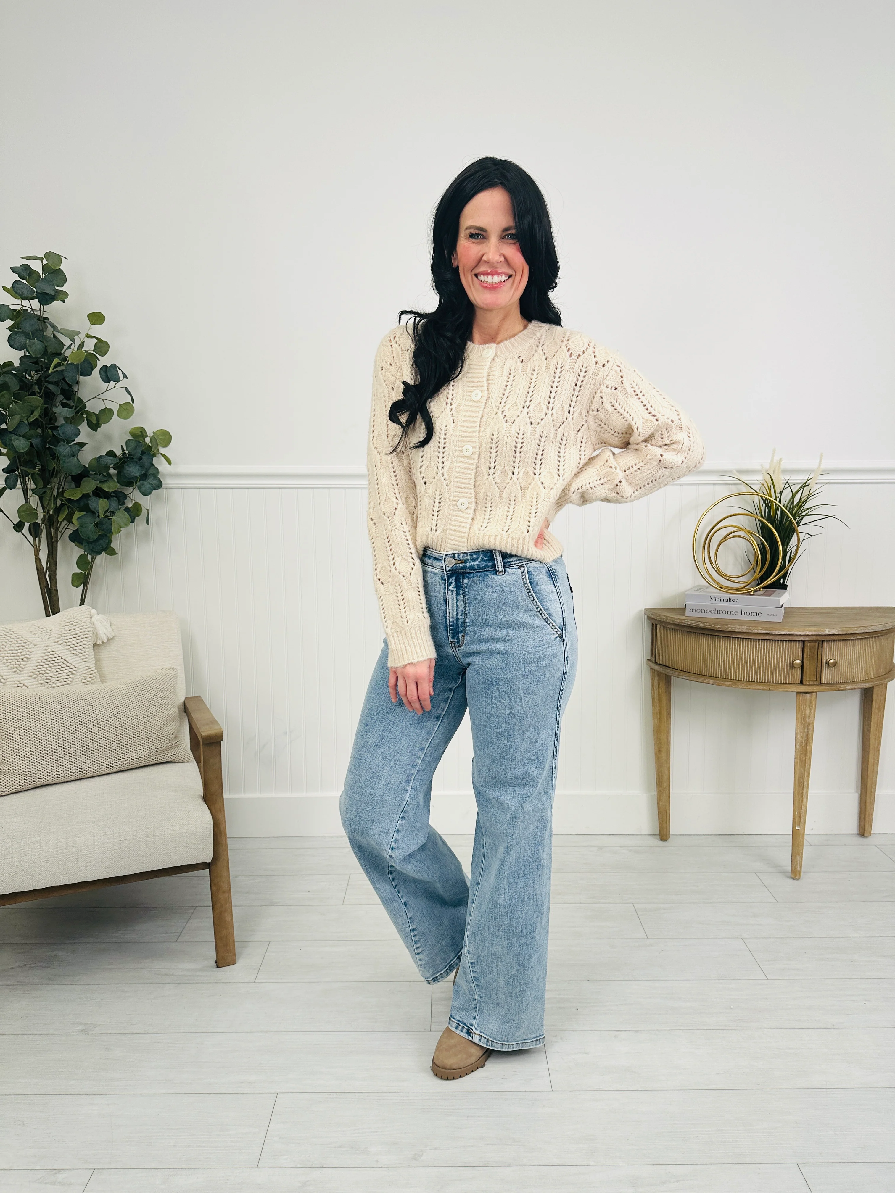 Judy Blue Forever Favorite Retro Wide Leg Jeans - Image 13