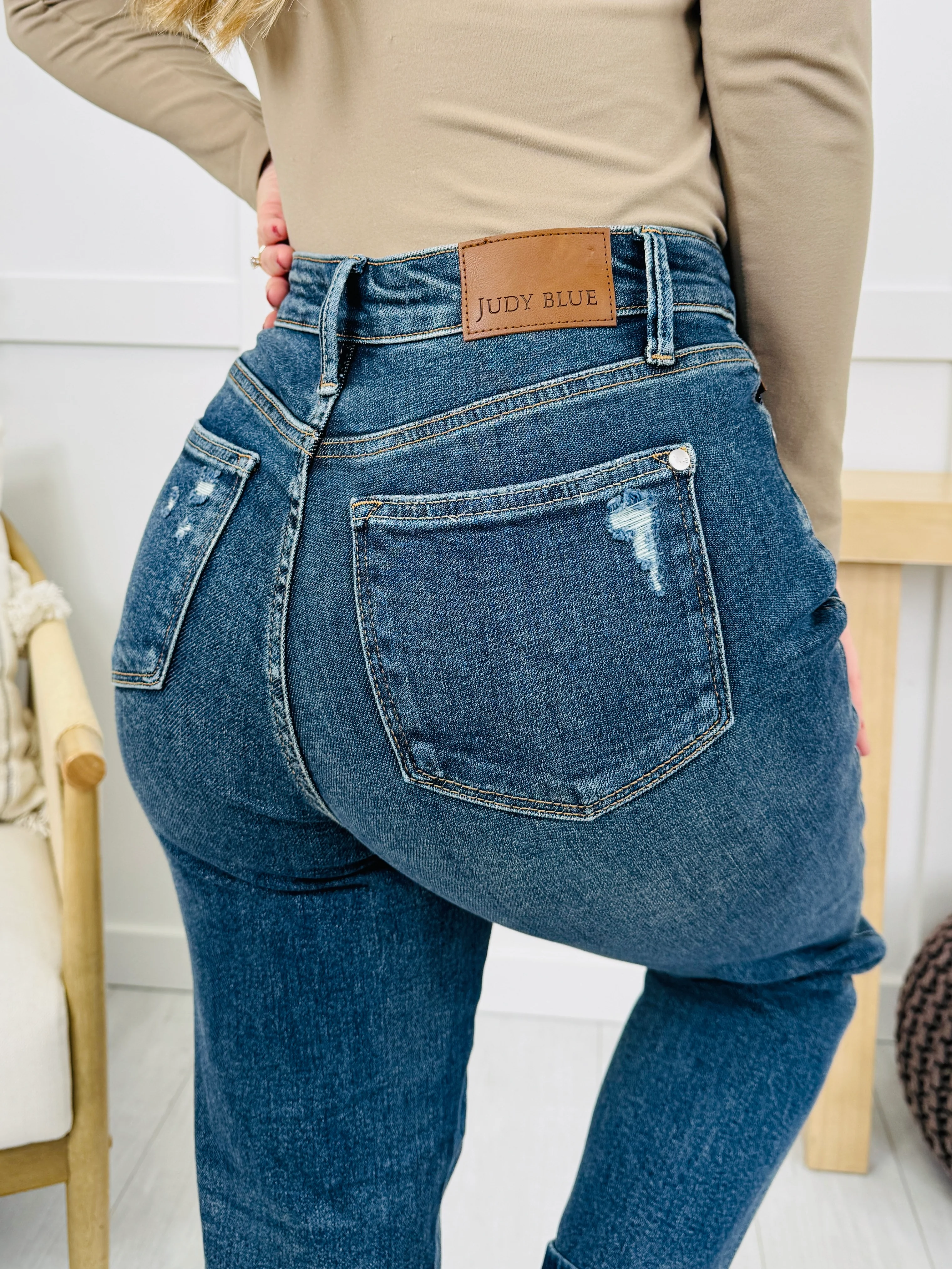 Judy Blue Straight to Style Rigid Magic Straight Leg Jeans - Image 12