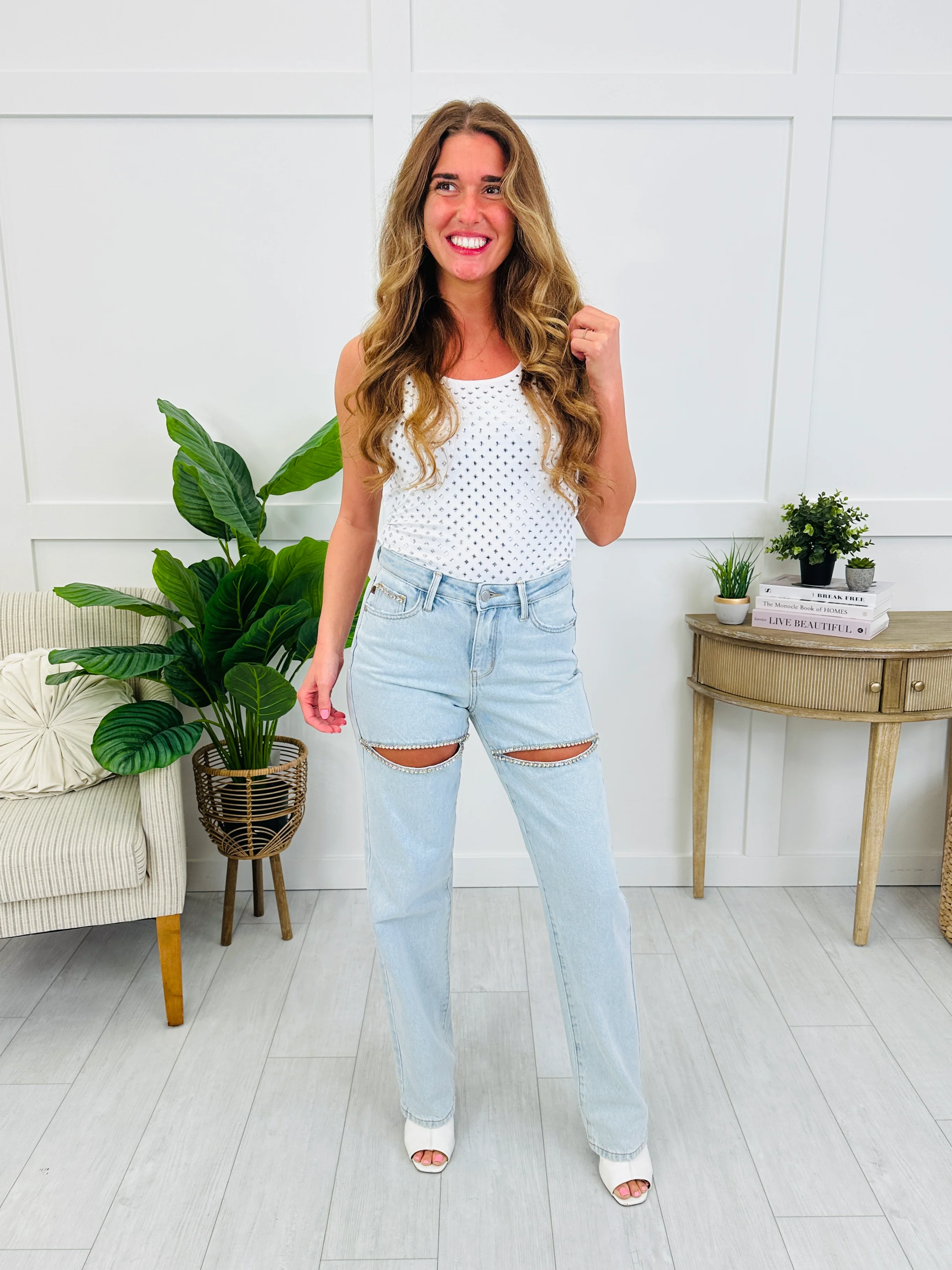 Judy Blue Dazzle Me Rigid Magic Straight Leg Jeans - Image 4
