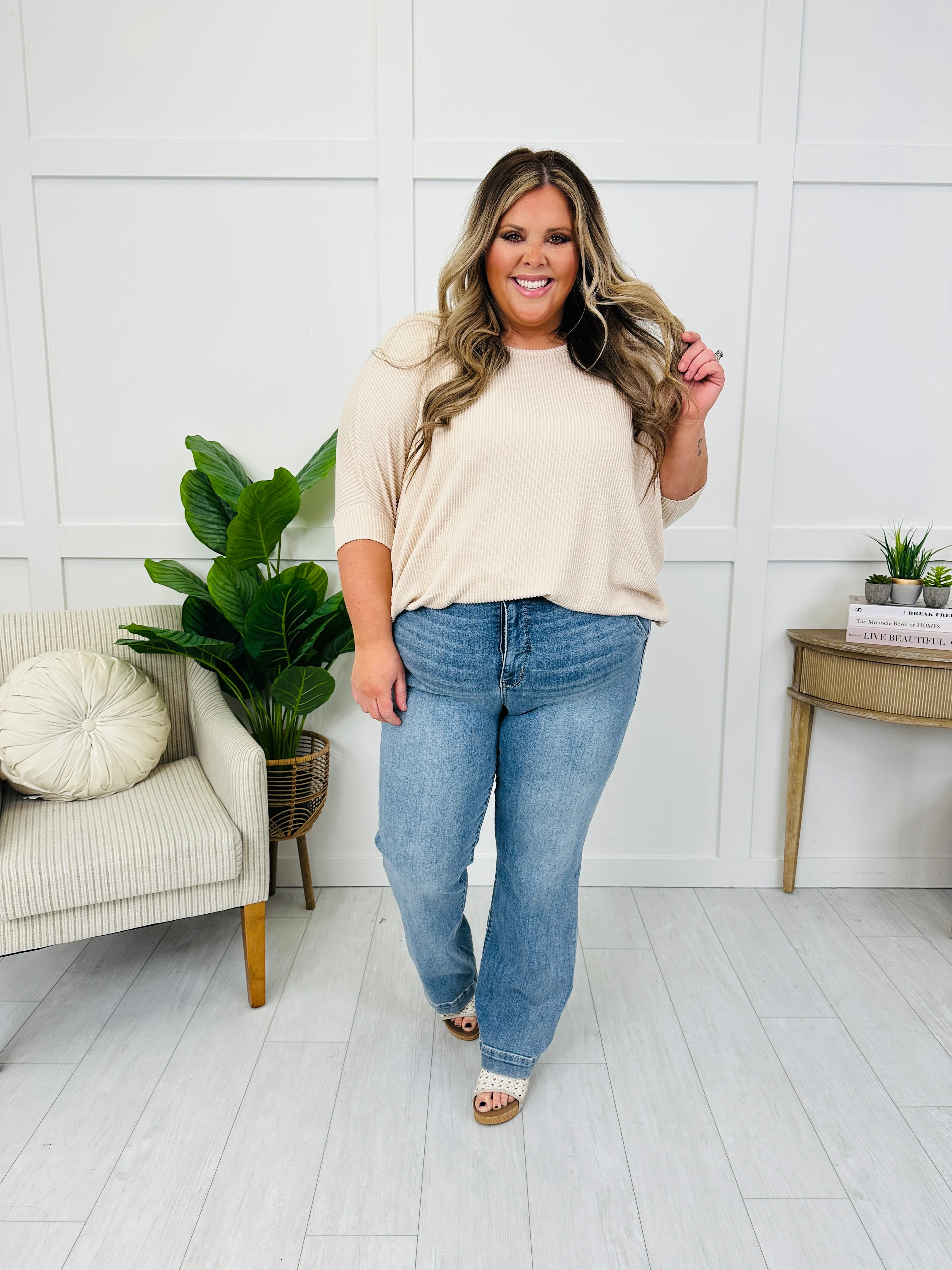 Judy Blue Tailored To You Wide Leg Trouser Jeans - Image 9