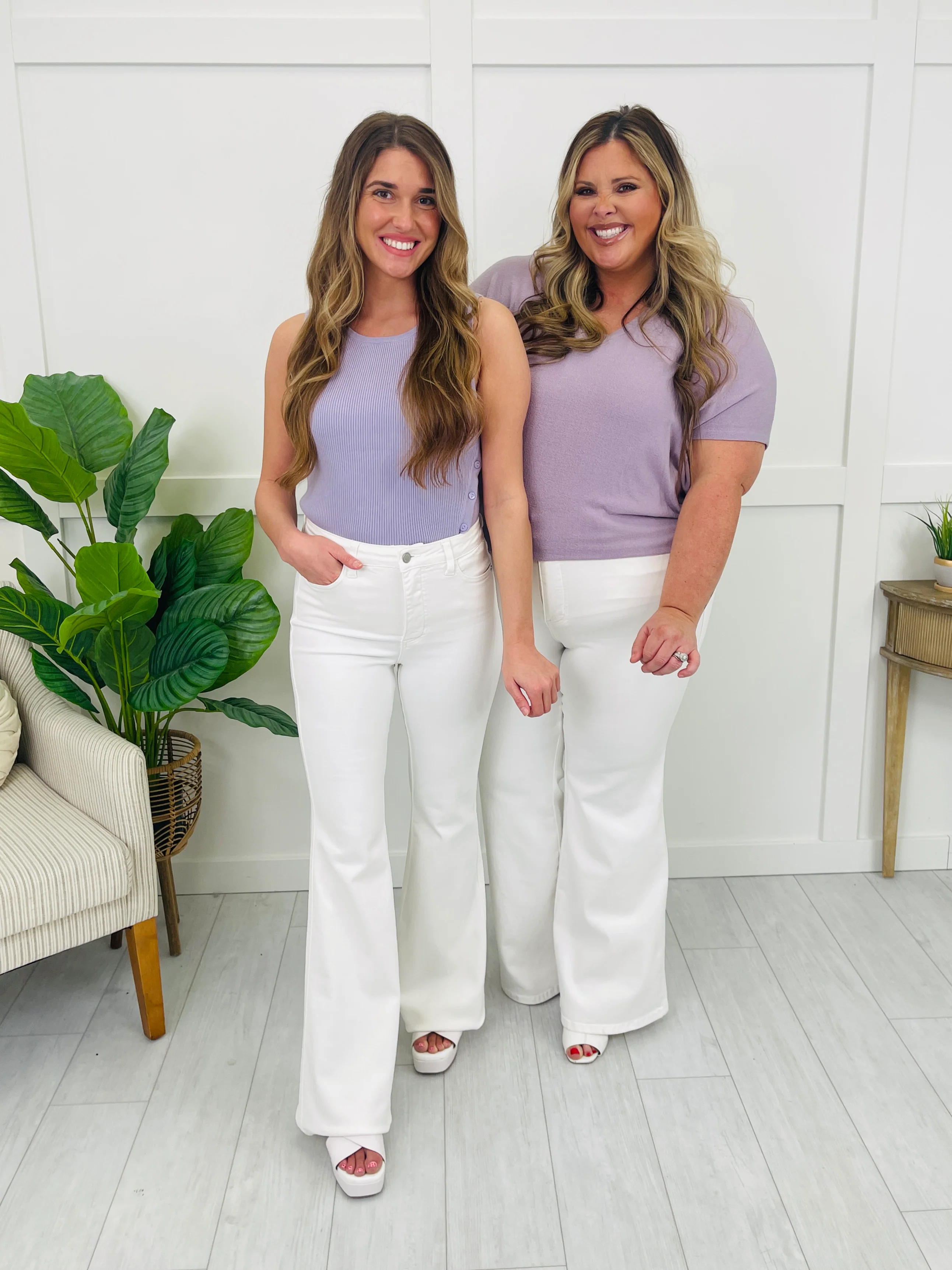 Judy Blue Cloud Nine Tummy Control Flare Jeans - Image 12