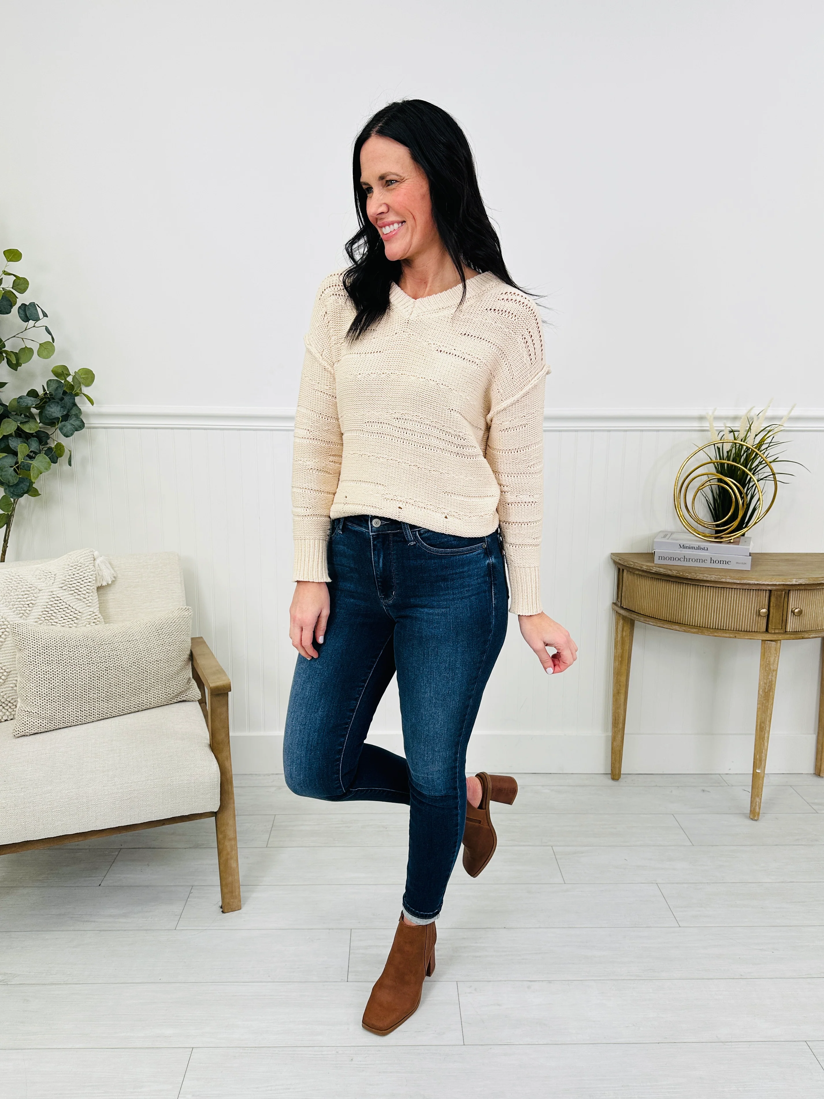 Judy Blue Keep Me Cozy Thermal Skinny Jeans - Image 15