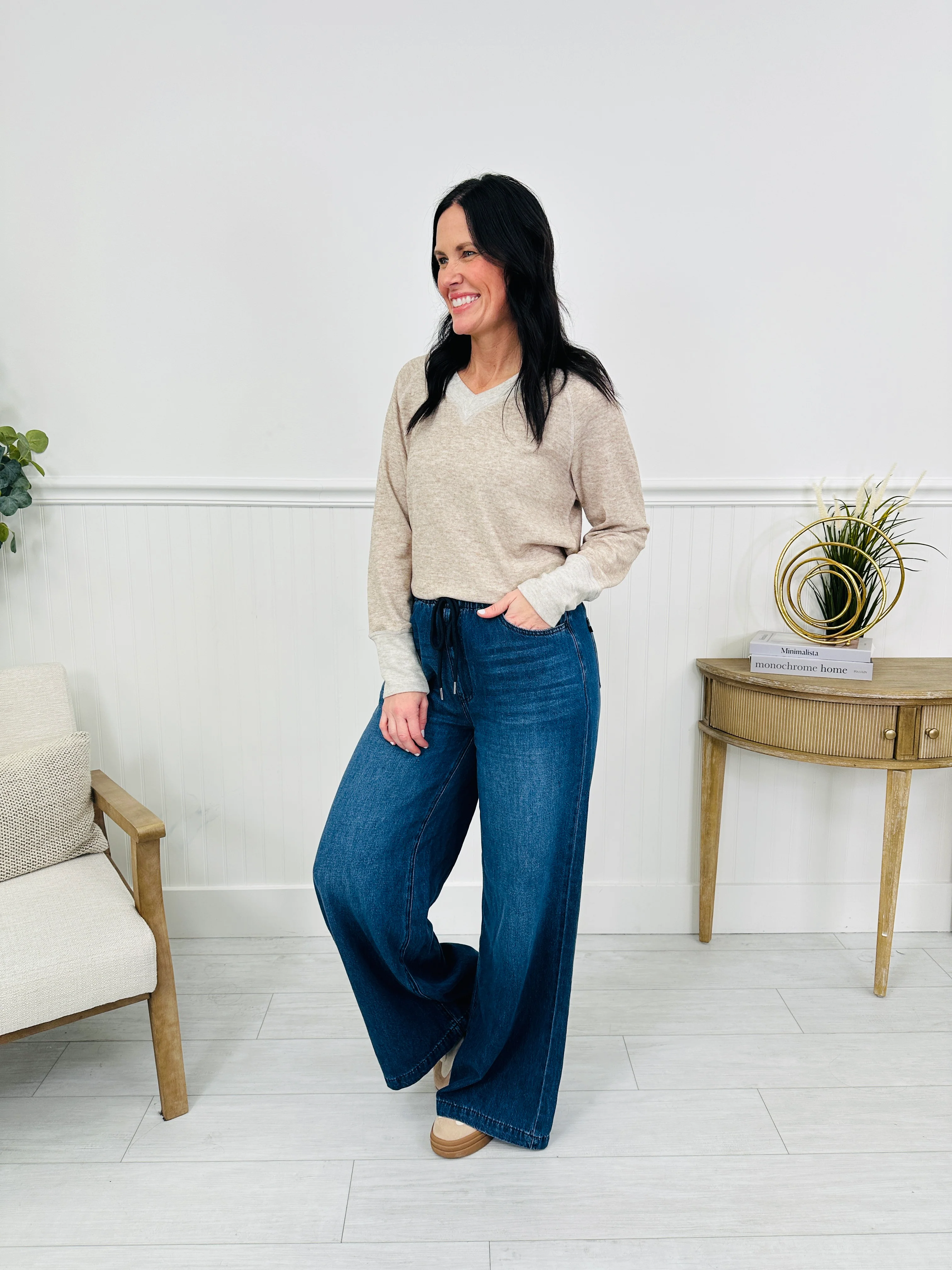 Judy Blue Light As A Featherweight Palazzo Jeans - Image 15
