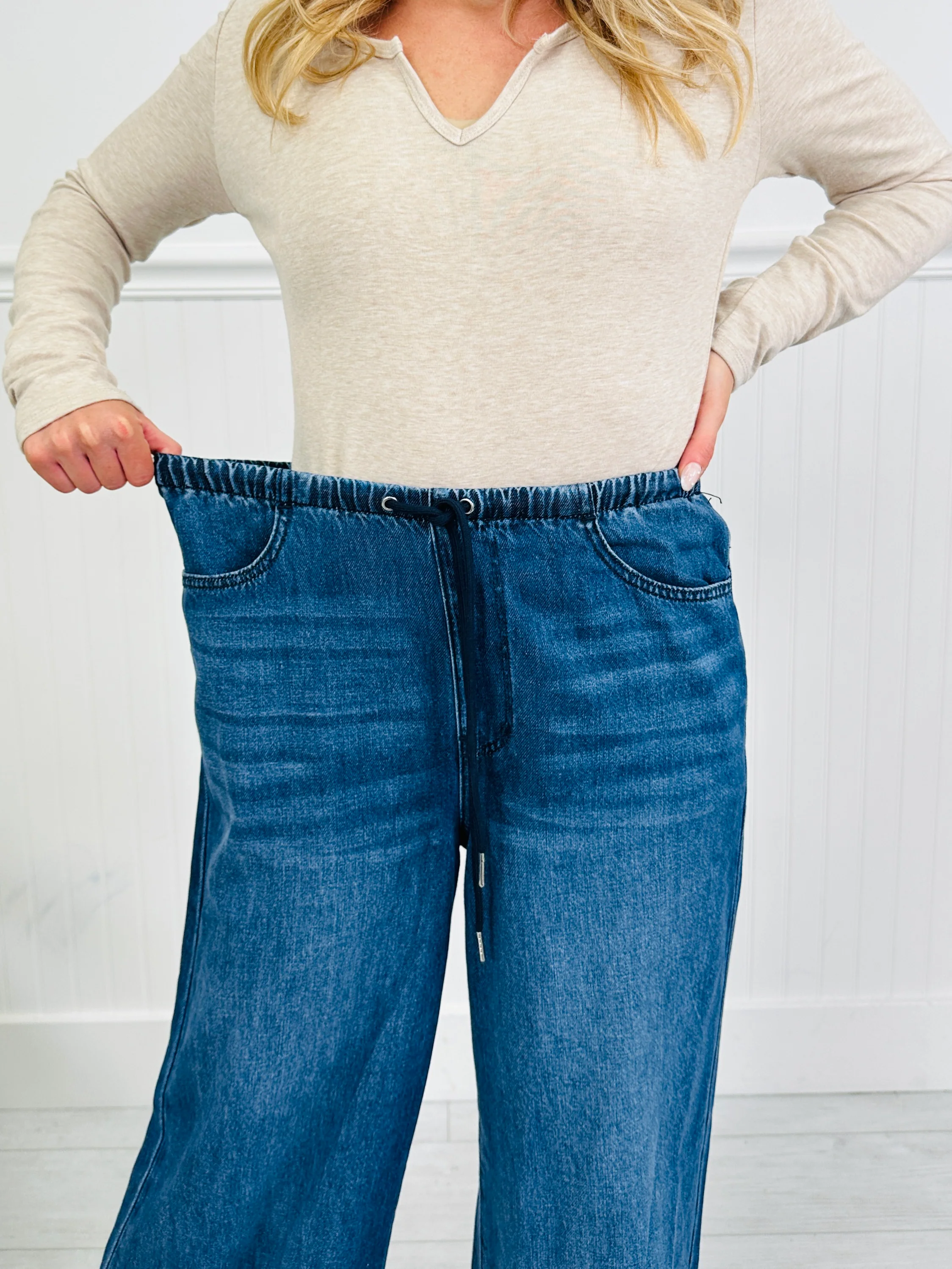 Judy Blue Light As A Featherweight Palazzo Jeans - Image 19