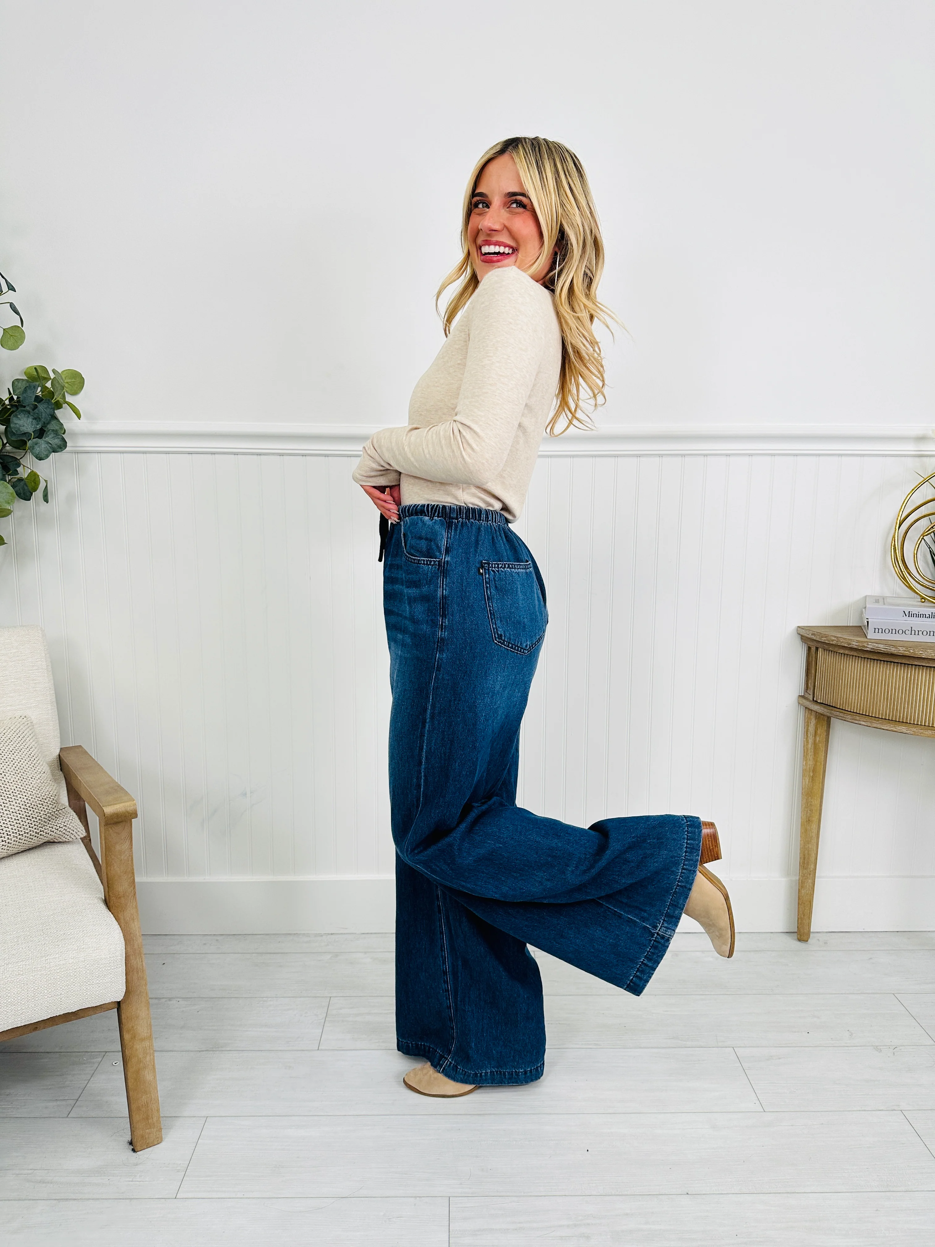 Judy Blue Light As A Featherweight Palazzo Jeans - Image 23