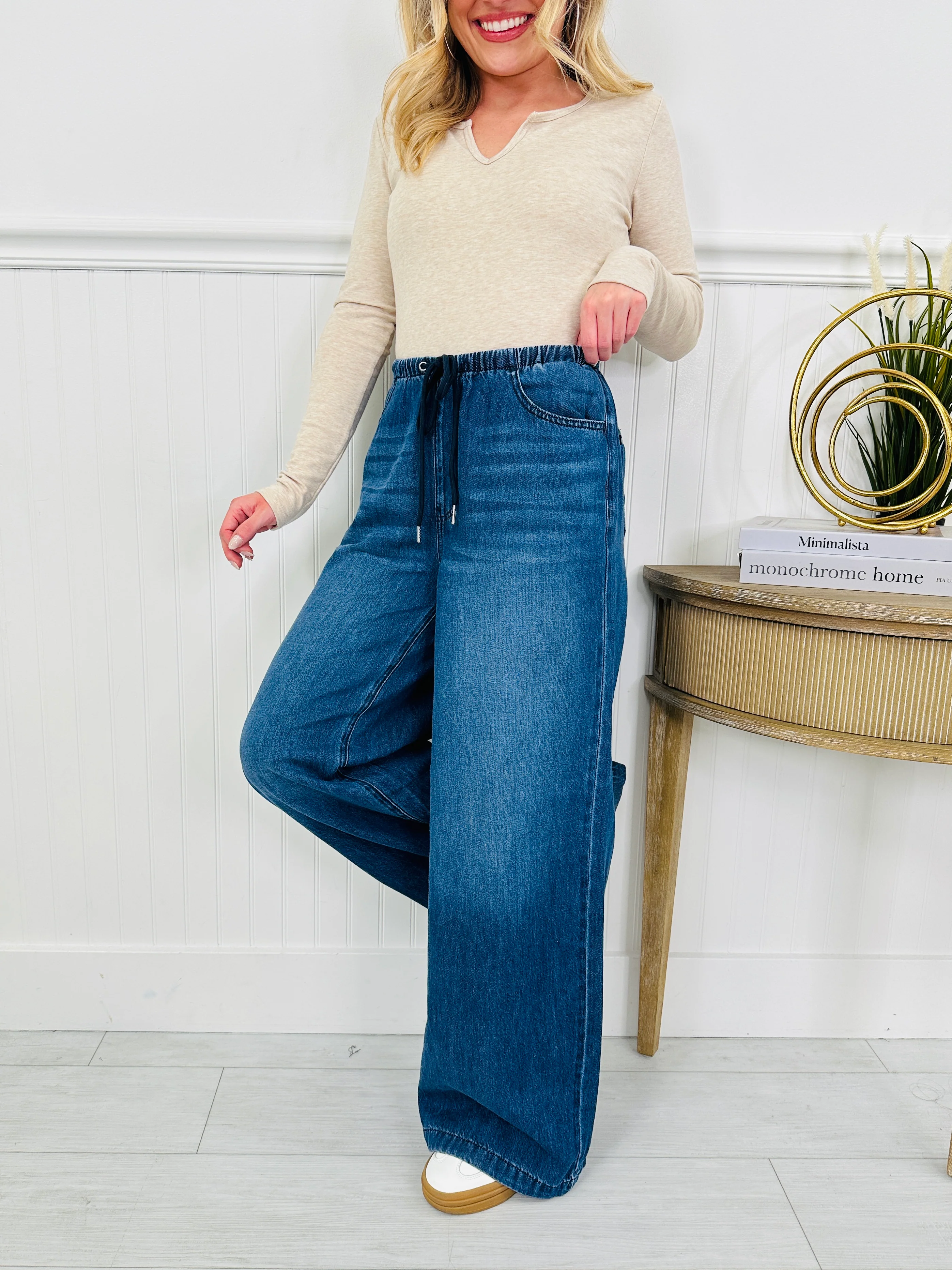 Judy Blue Light As A Featherweight Palazzo Jeans - Image 3