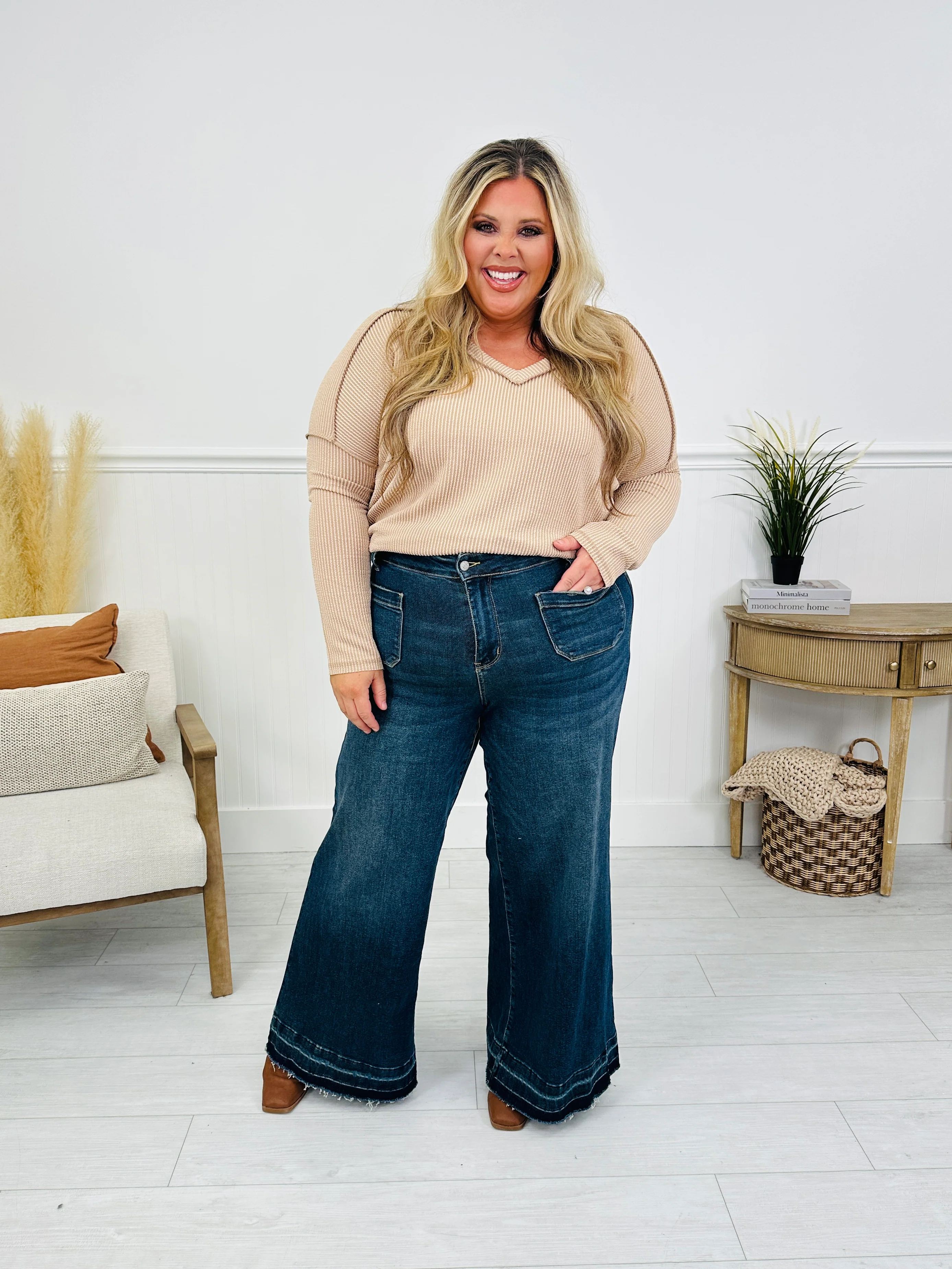 Judy Blue Perfectly Palazzo Wide Leg Jeans - Image 11