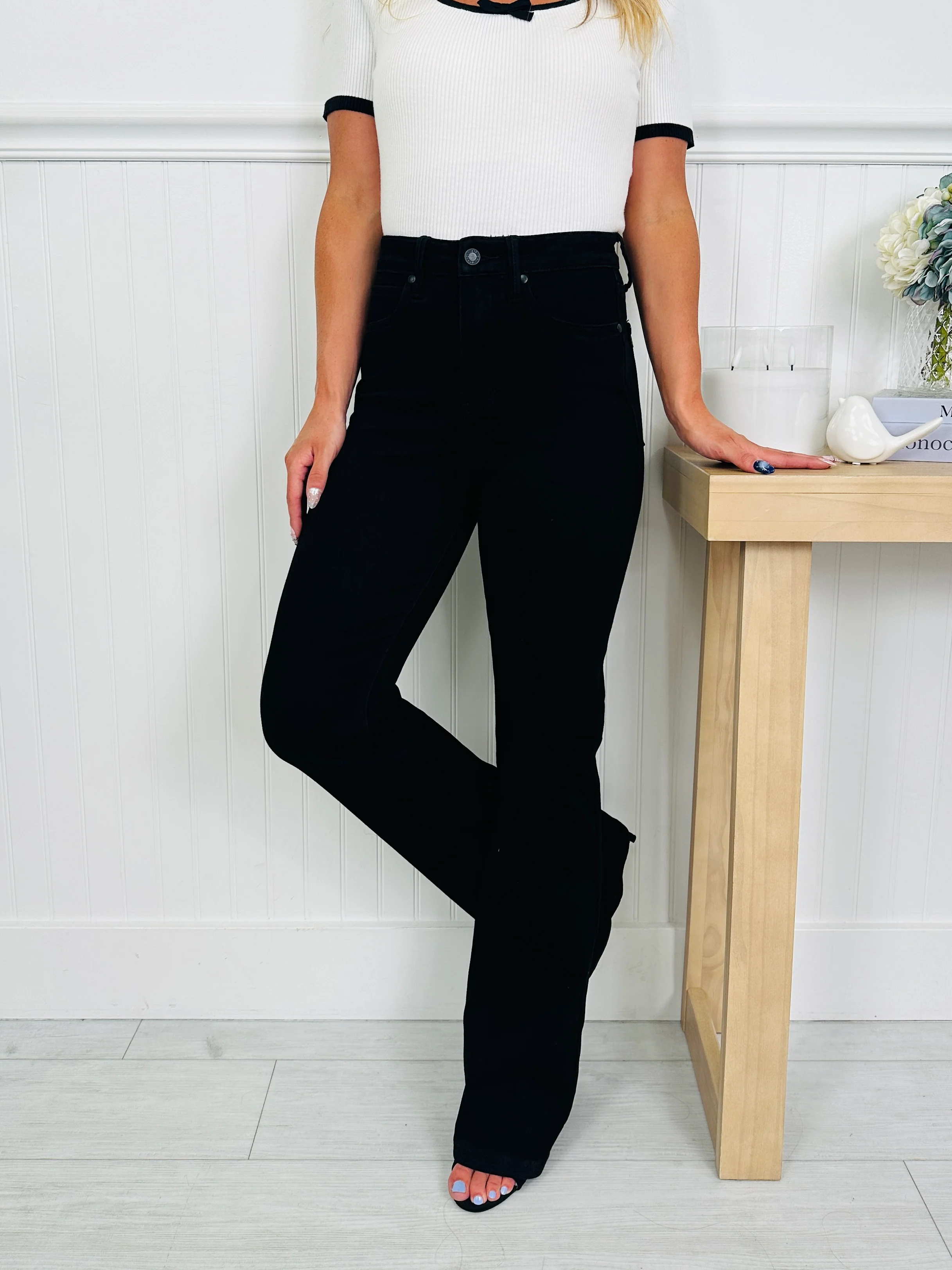 Judy Blue Power Move Tummy Control Bootcut Jeans In Regular And Petite - Image 5