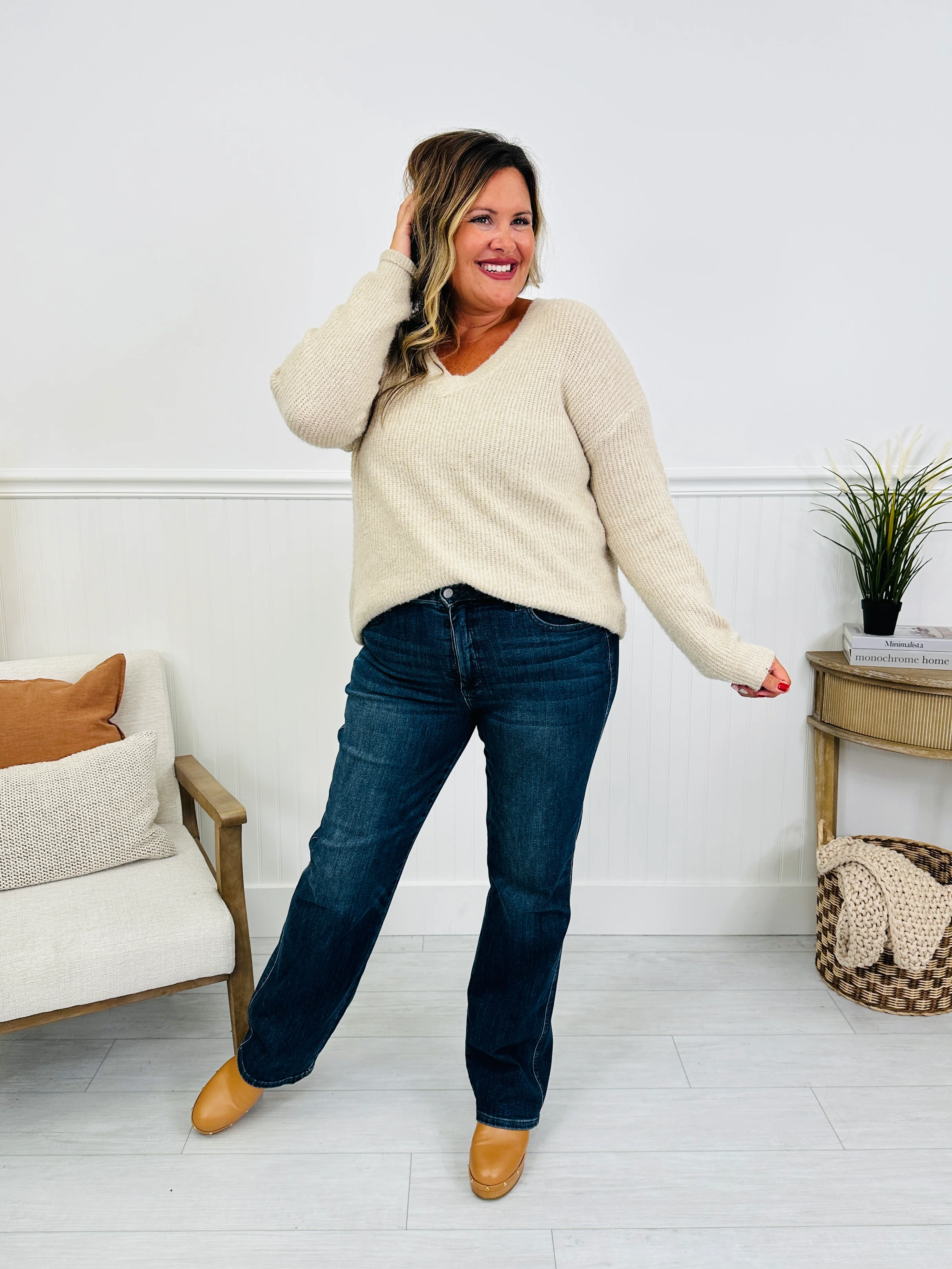 Judy Blue Be In Control Tummy Control Straight Jeans in Regular and Petite - Image 17